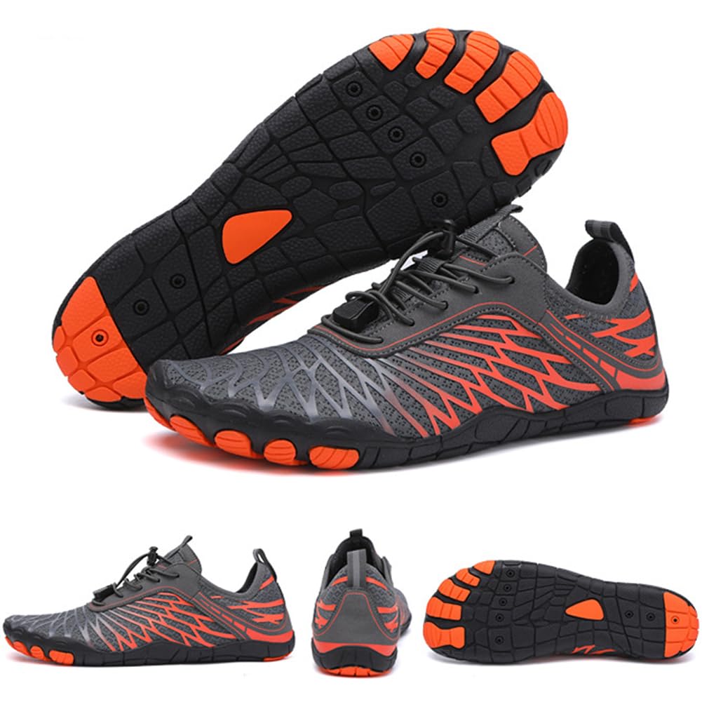 Hiking Barefoot Shoes Womens Mens,Pro-Healthy&Non-Slip Water Shoe for Women Men, Wide Toe Running Shoes Boots Sneakers Unisex