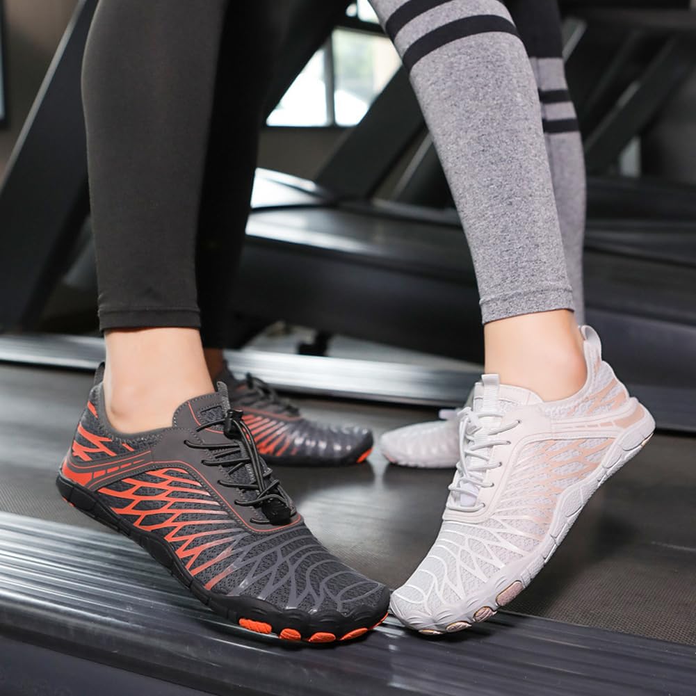 Hiking Barefoot Shoes Womens Mens,Pro-Healthy&Non-Slip Water Shoe for Women Men, Wide Toe Running Shoes Boots Sneakers Unisex