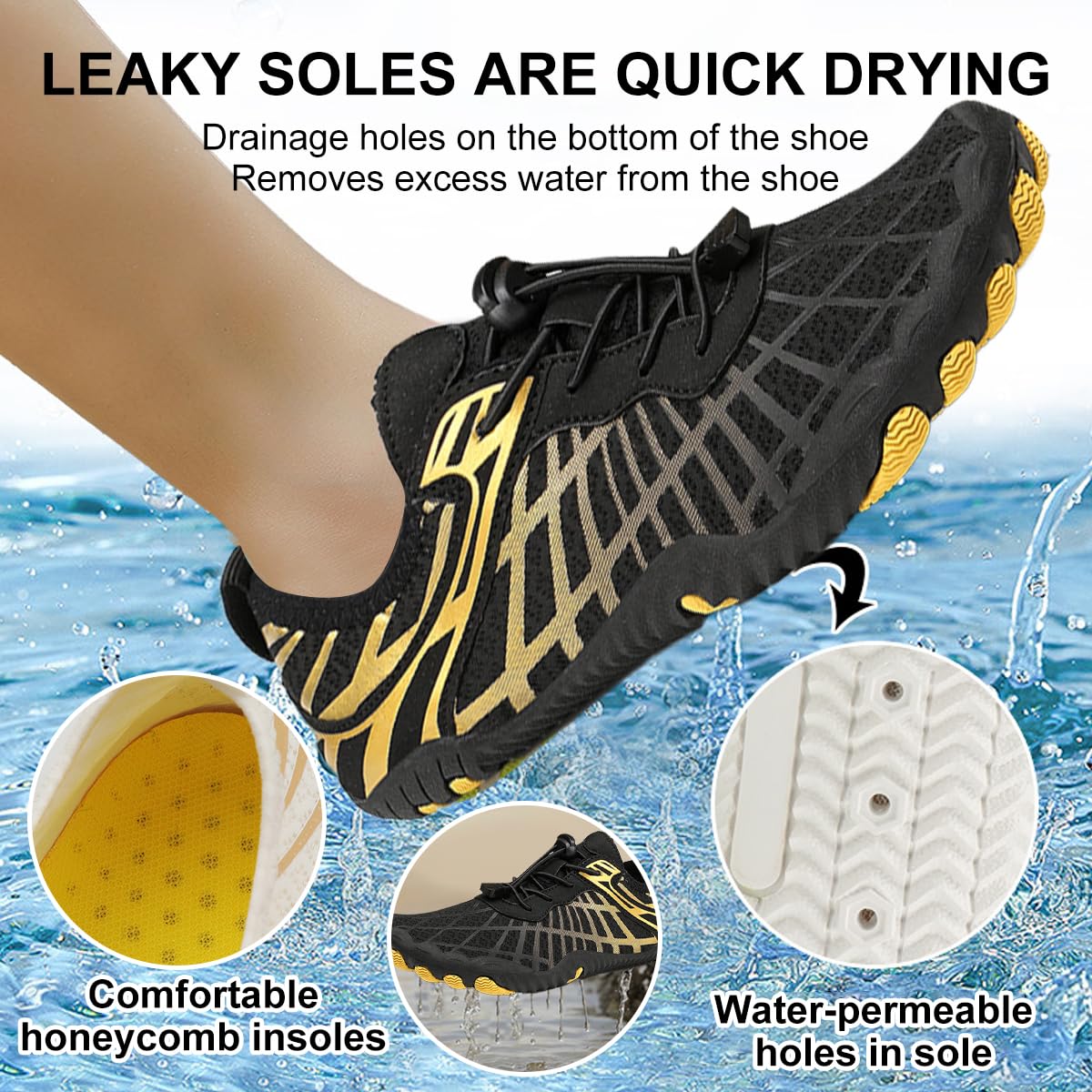 Hiking Barefoot Shoes Womens Mens,Pro-Healthy&Non-Slip Water Shoe for Women Men, Wide Toe Running Shoes Boots Sneakers Unisex