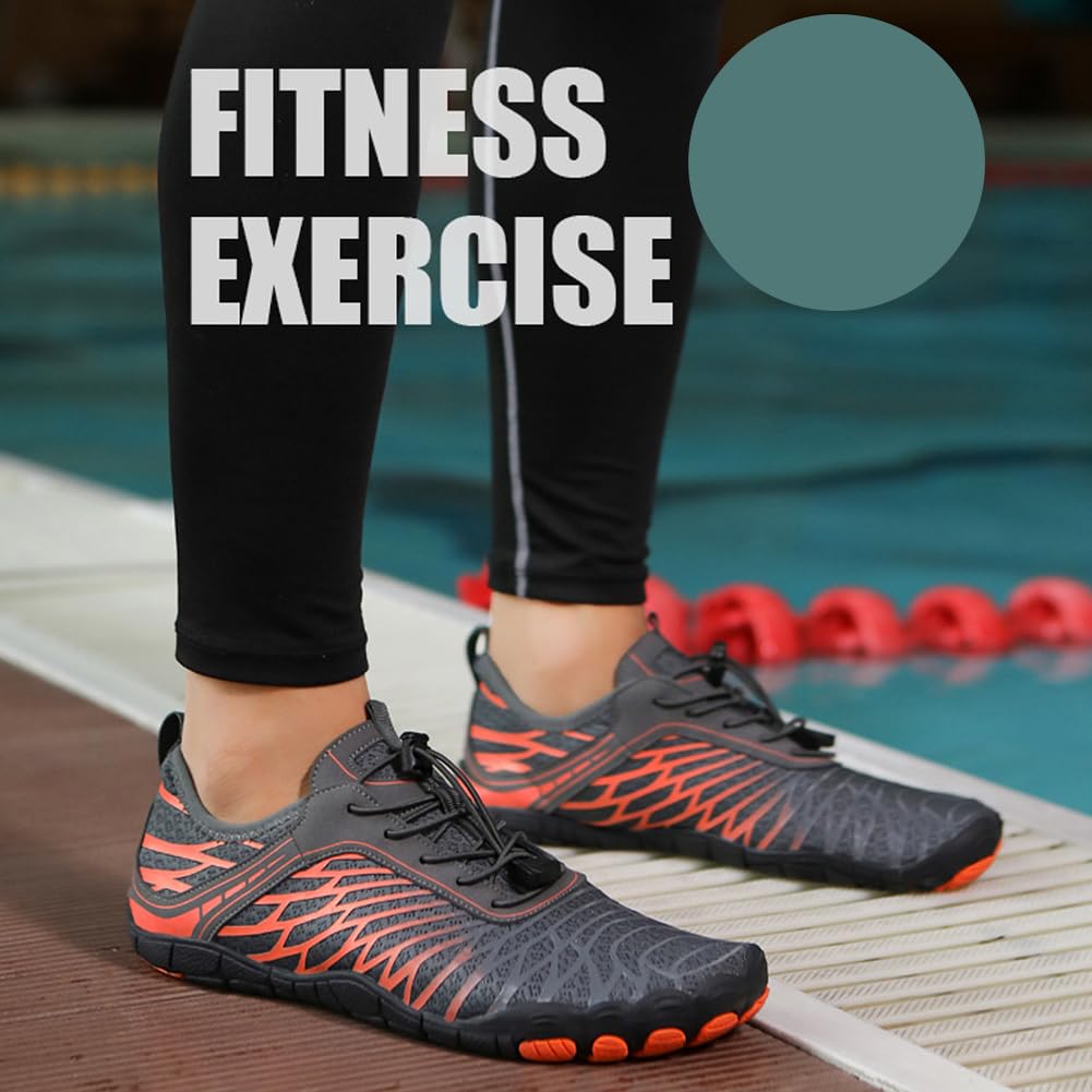 Hiking Barefoot Shoes Womens Mens,Pro-Healthy&Non-Slip Water Shoe for Women Men, Wide Toe Running Shoes Boots Sneakers Unisex