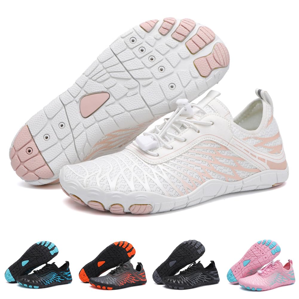 Hiking Barefoot Shoes Womens Mens,Pro-Healthy&Non-Slip Water Shoe for Women Men, Wide Toe Running Shoes Boots Sneakers Unisex