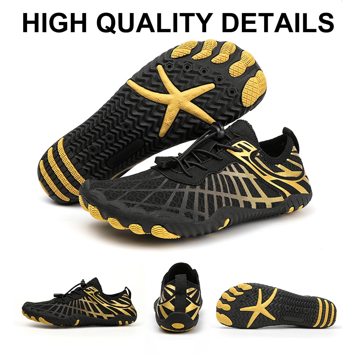 Hiking Barefoot Shoes Womens Mens,Pro-Healthy&Non-Slip Water Shoe for Women Men, Wide Toe Running Shoes Boots Sneakers Unisex