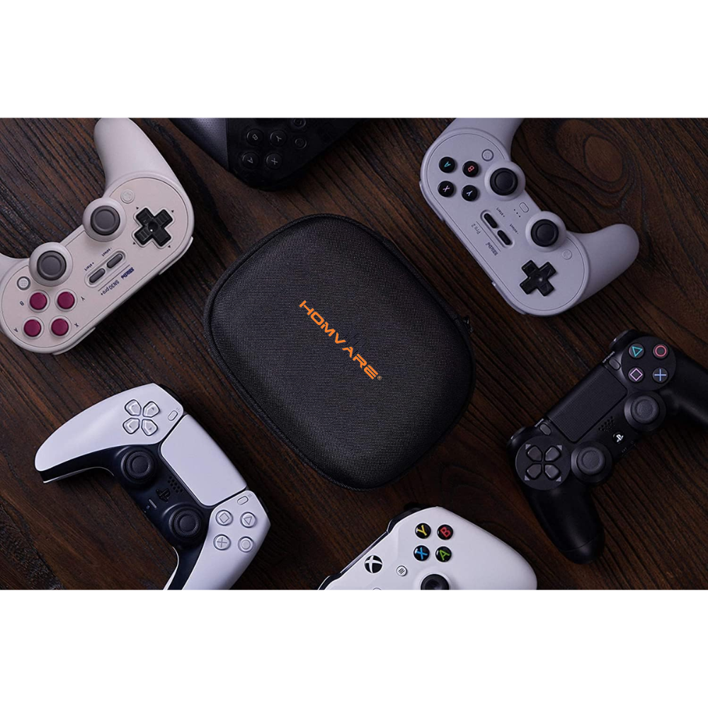 Homvare Controller Case – Protective Travel Storage for Switch Pro, PS5, PS4, and Xbox One Controllers by Steals