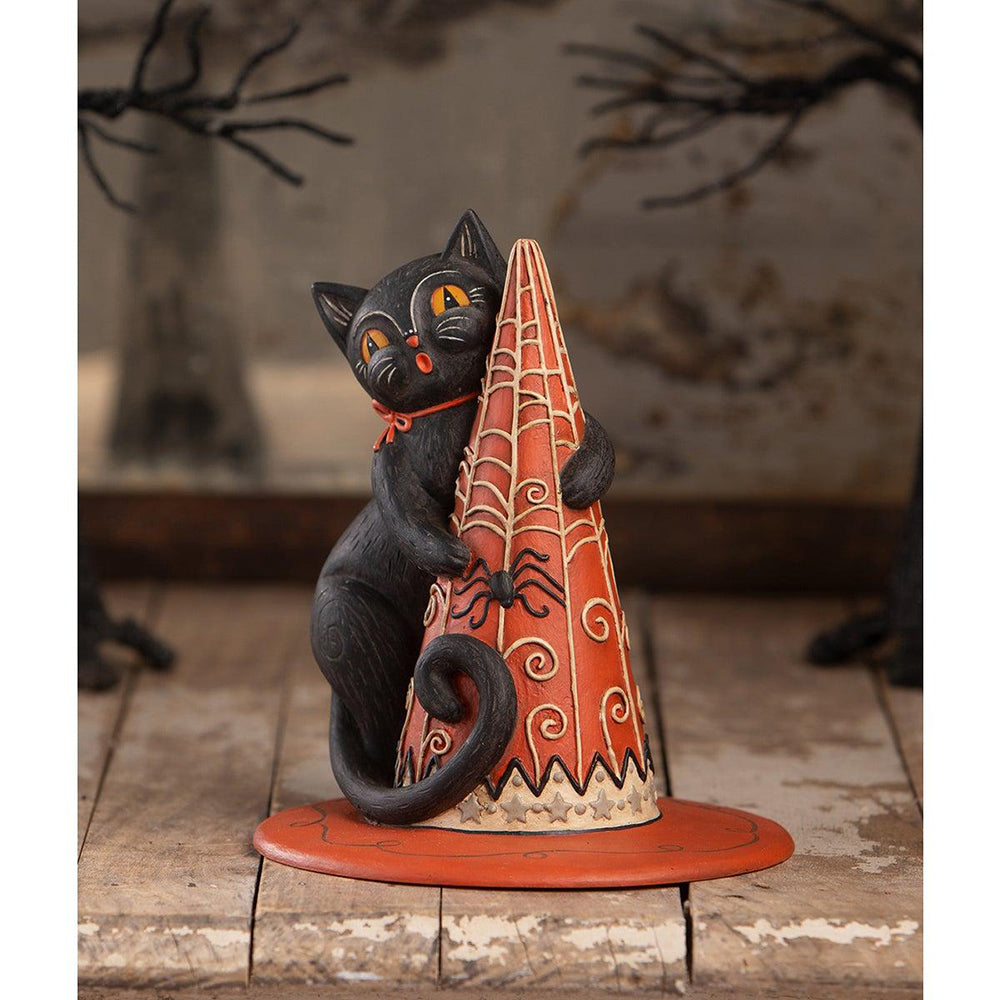 Hugga-Hat Jack Cat by Johanna Parker for Bethany Lowe Designs - SHIPPING MID-SEPT