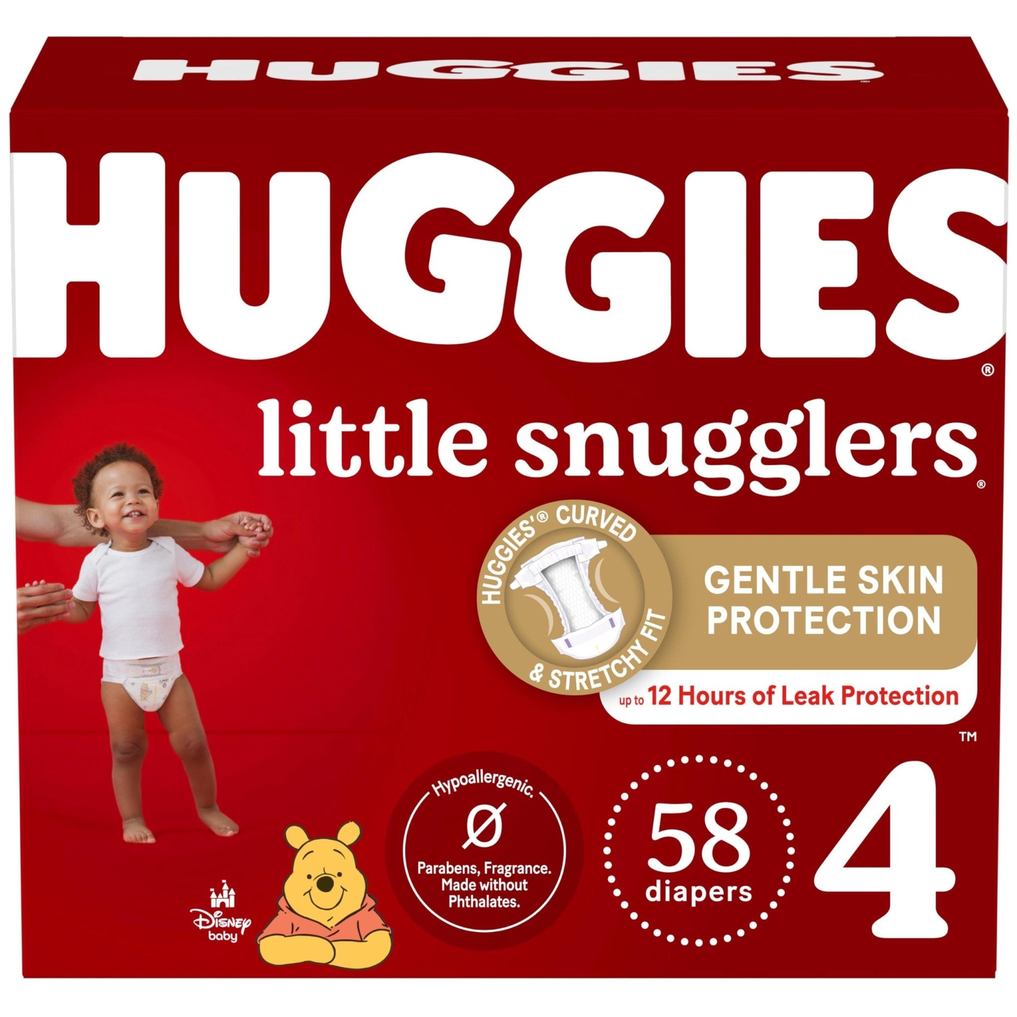 Huggies Size Newborn Diapers, Little Snugglers Baby Diapers, Size Newborn (up to 10 lbs), 31 Count, Packaging May Vary