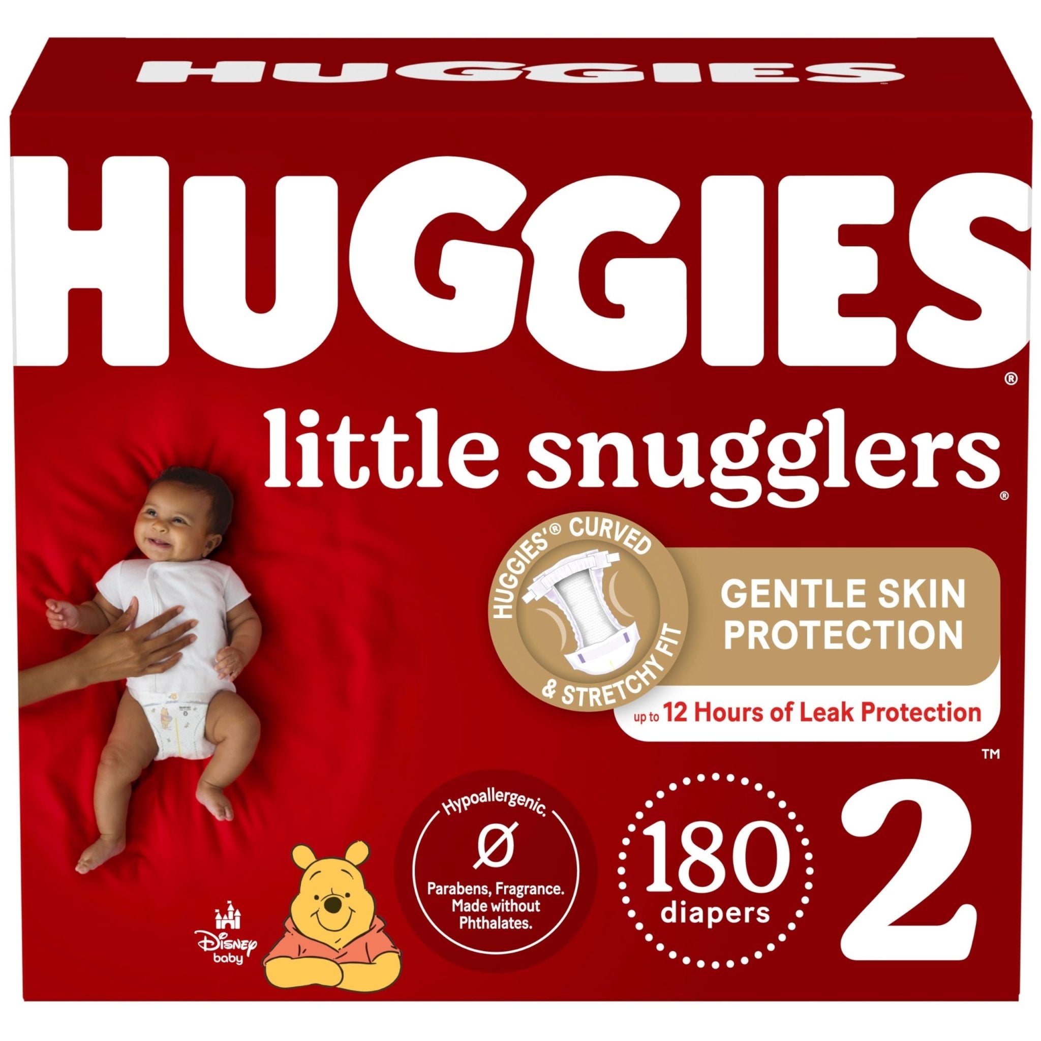 Huggies Size Newborn Diapers, Little Snugglers Baby Diapers, Size Newborn (up to 10 lbs), 31 Count, Packaging May Vary