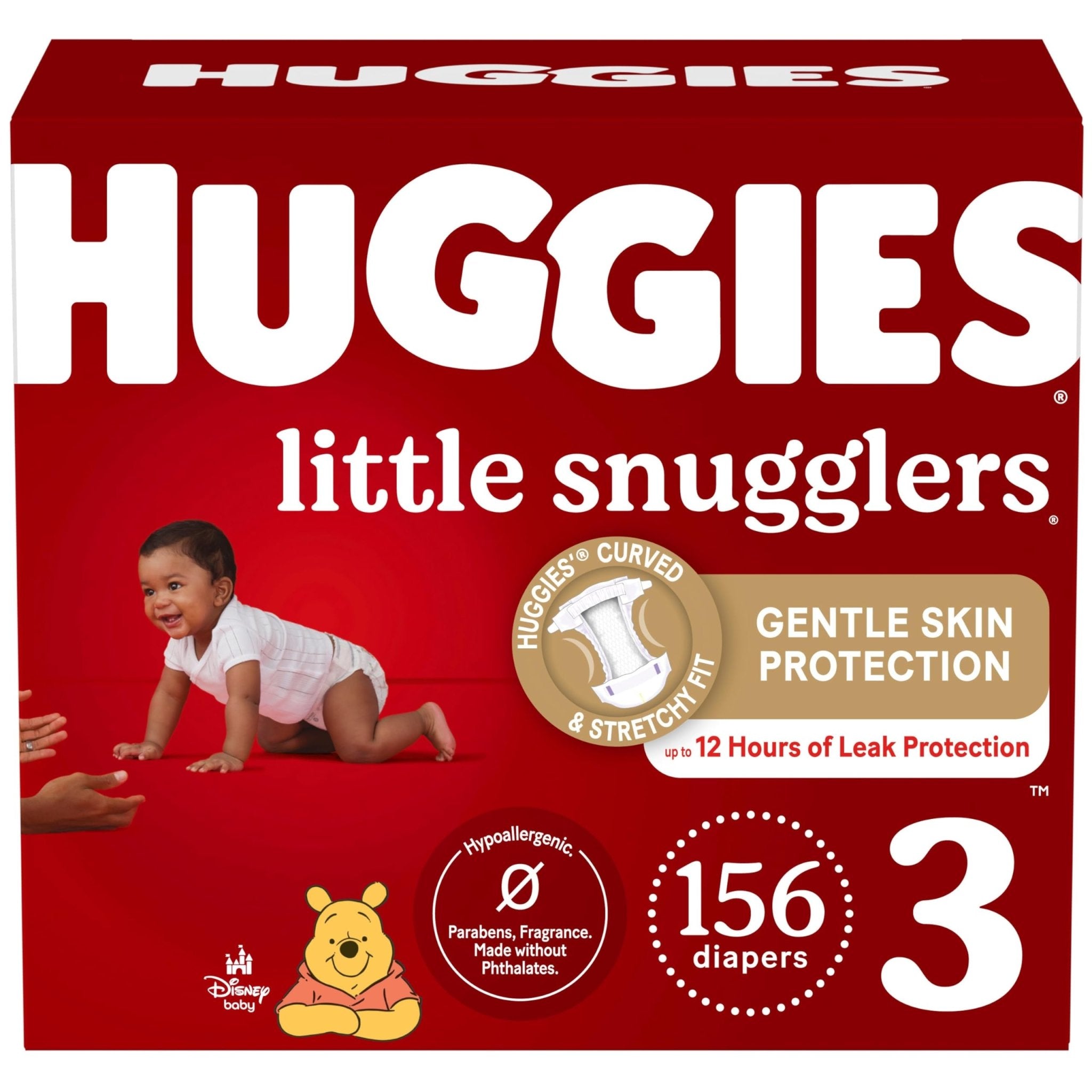 Huggies Size Newborn Diapers, Little Snugglers Baby Diapers, Size Newborn (up to 10 lbs), 31 Count, Packaging May Vary