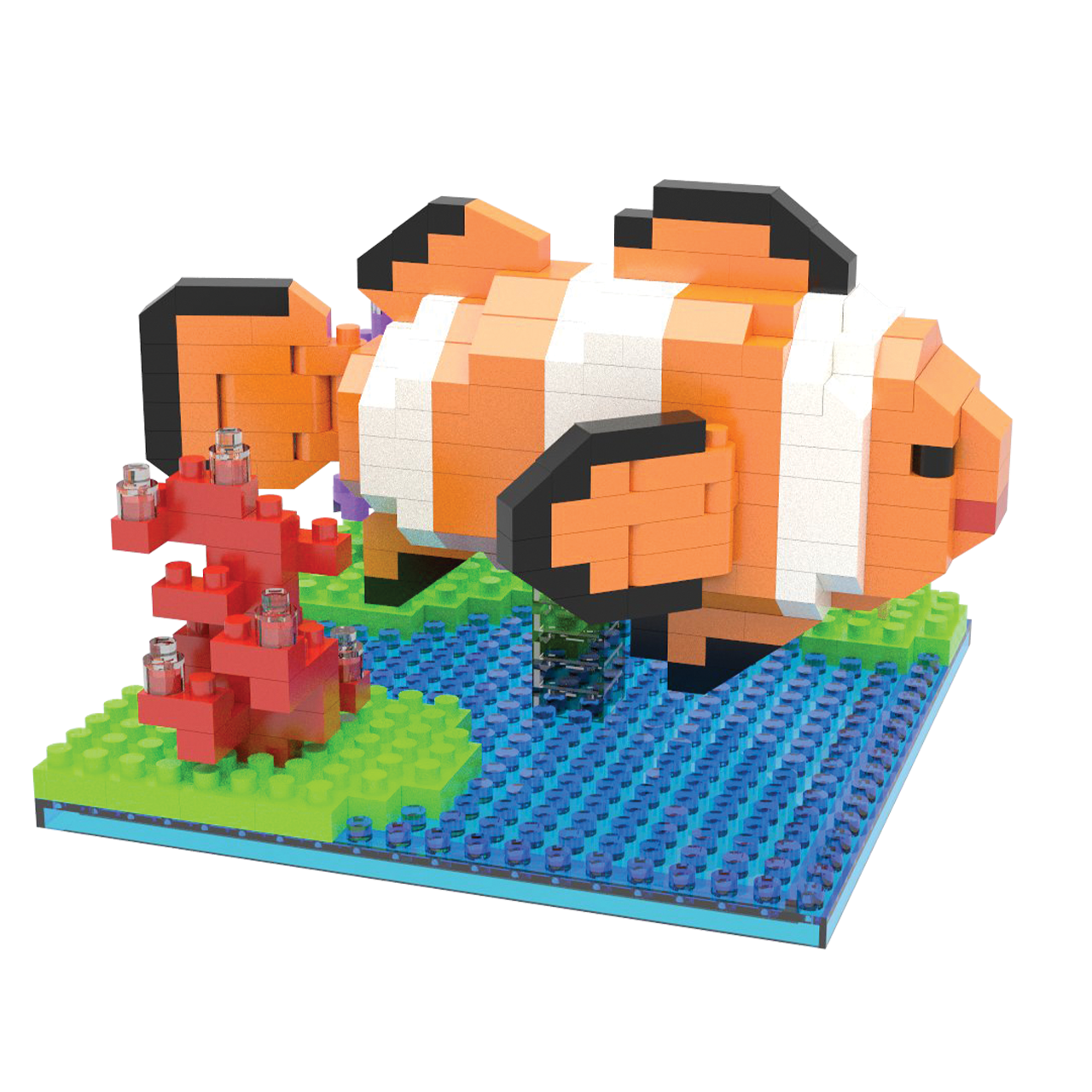 Mini Building Blocks - Clown Fish