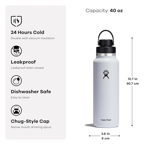 Hydro Flask 40 Oz Wide Flex Chug Cap Tonal Trillium