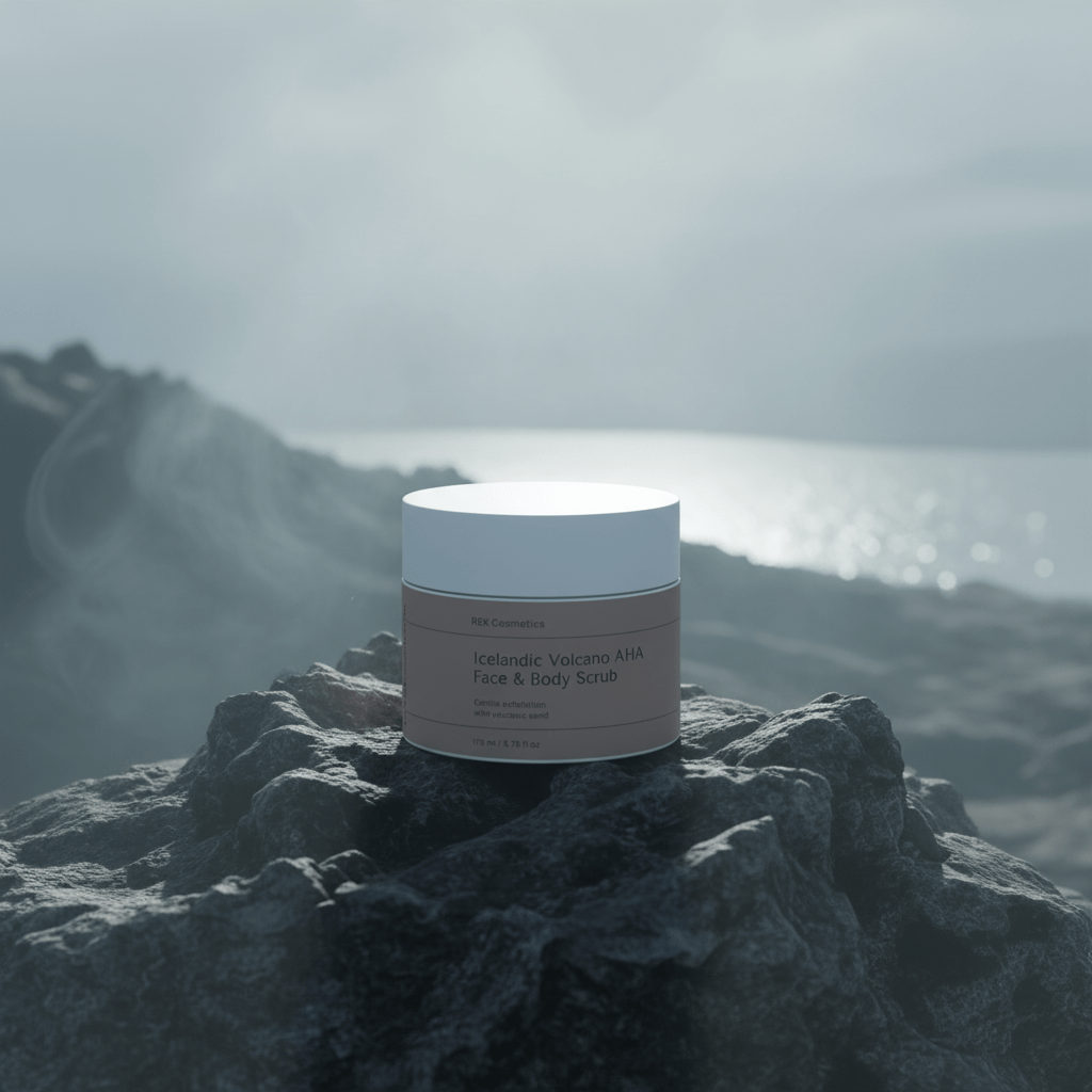 Icelandic Volcano AHA Face & Body Scrub