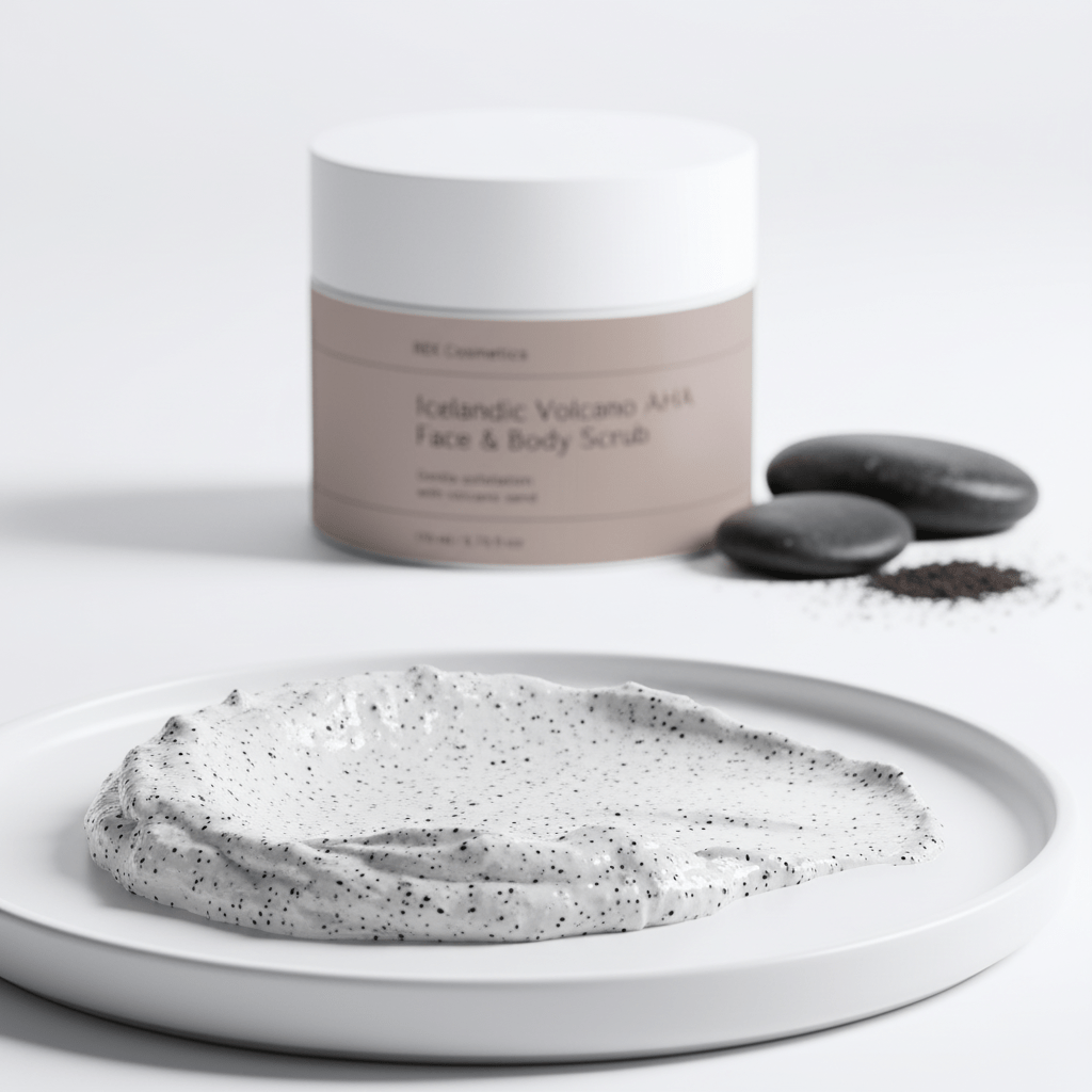 Icelandic Volcano AHA Face & Body Scrub