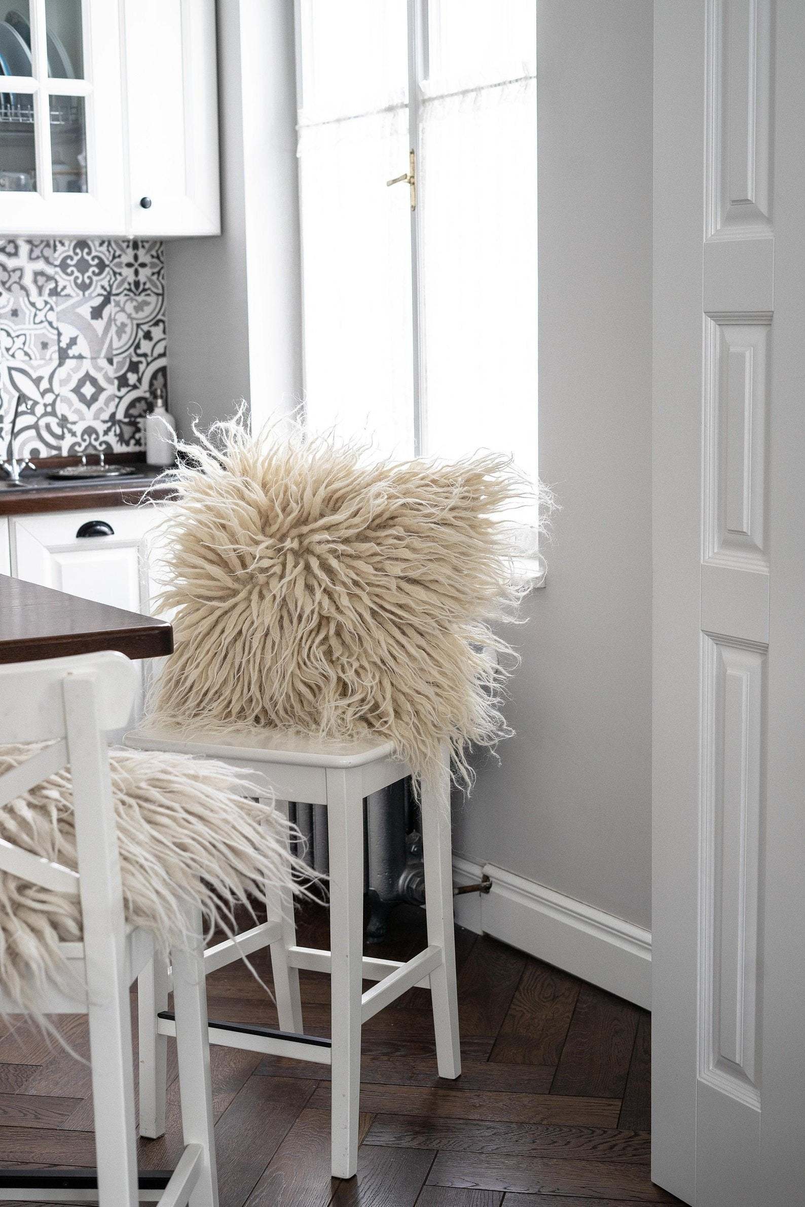 Wool Pillow "Stones"