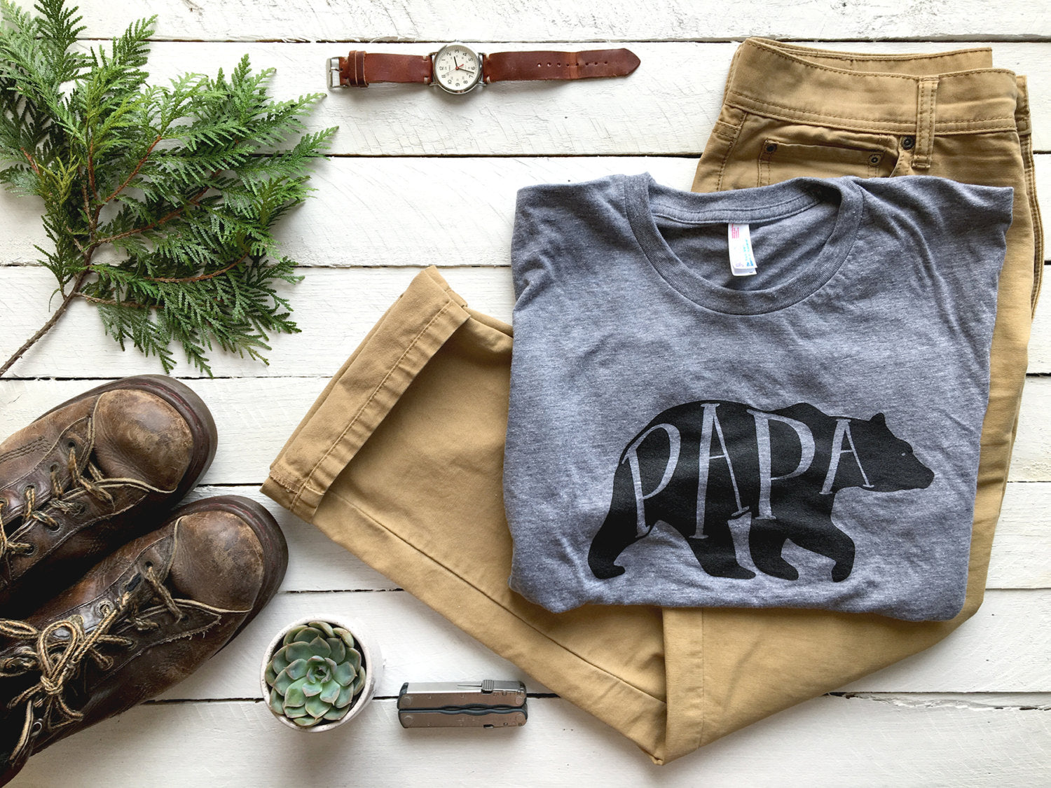 Papa Bear Adult Tee