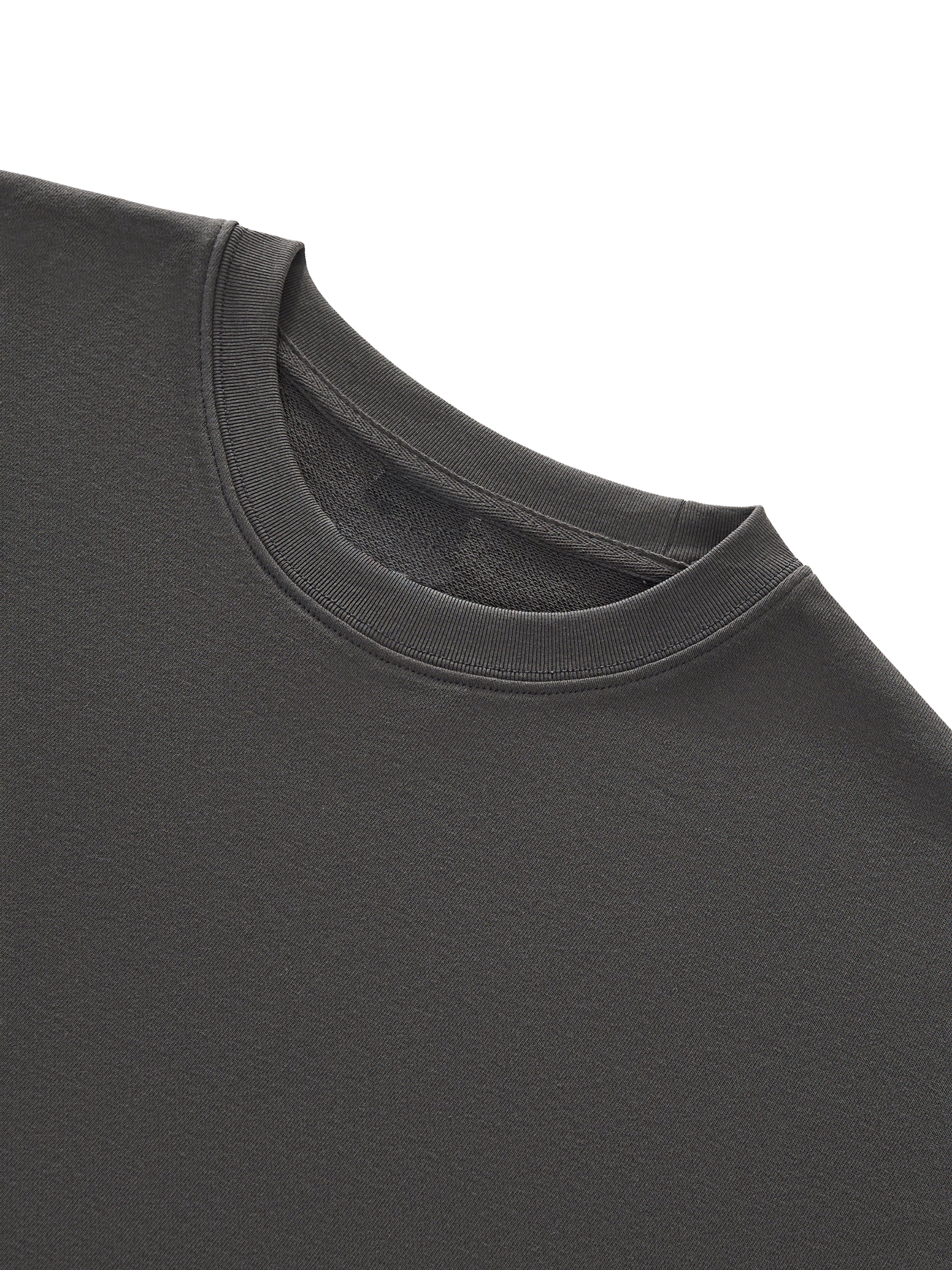 PrettyJunkie rJS Half-Sleeve Raw-Edge T-Shirt