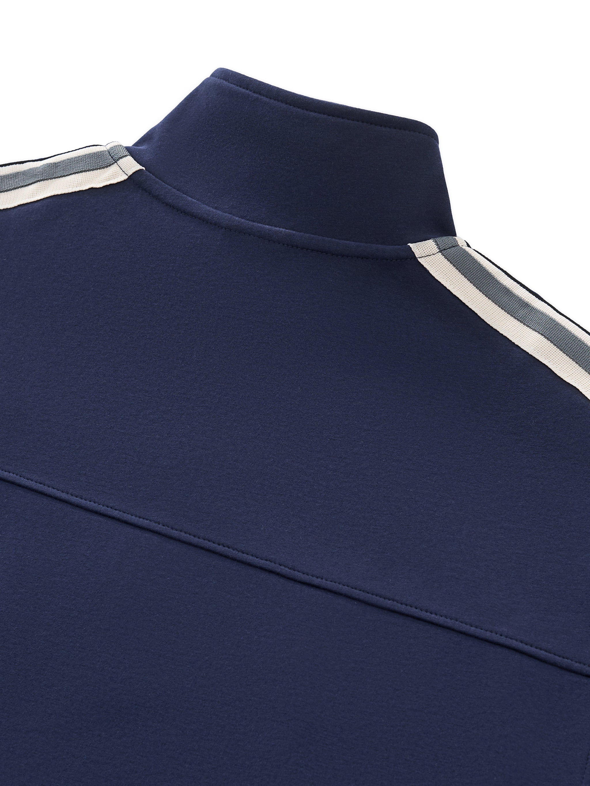 RICHJVNKIE SOCIETY Side-Stripe Stand Collar Jacket
