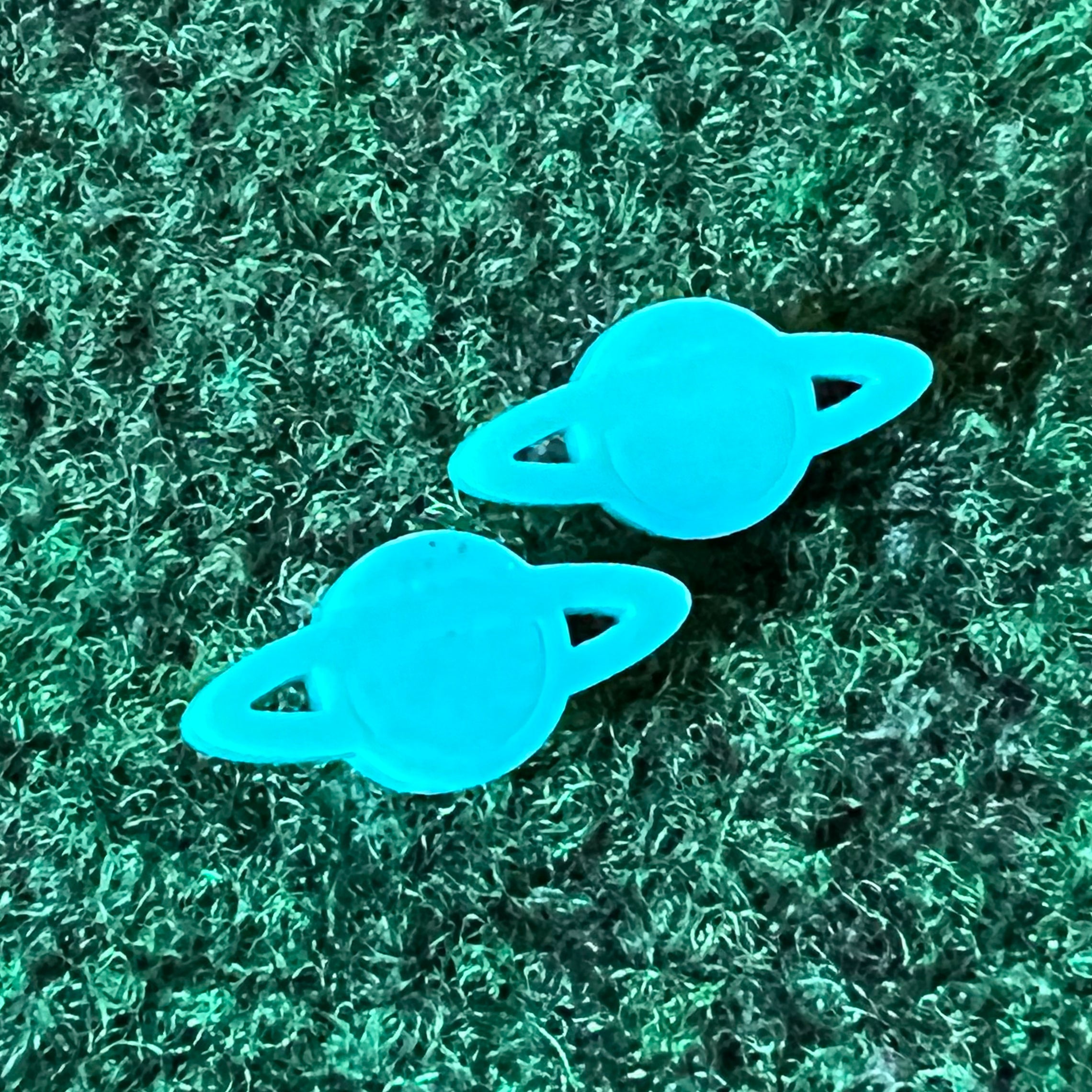 Planet Studs - Turquoise by BOBBYK