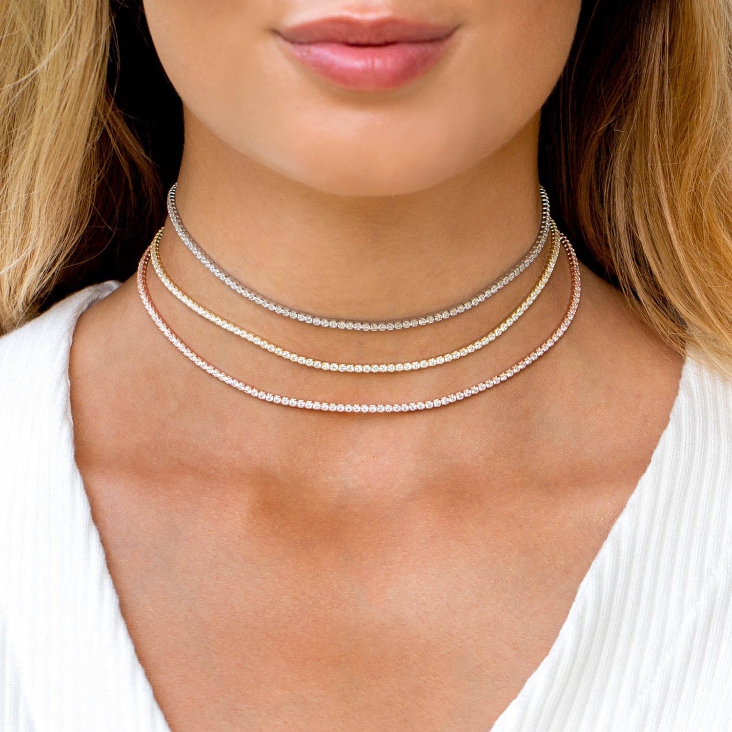 Thin Tennis Choker