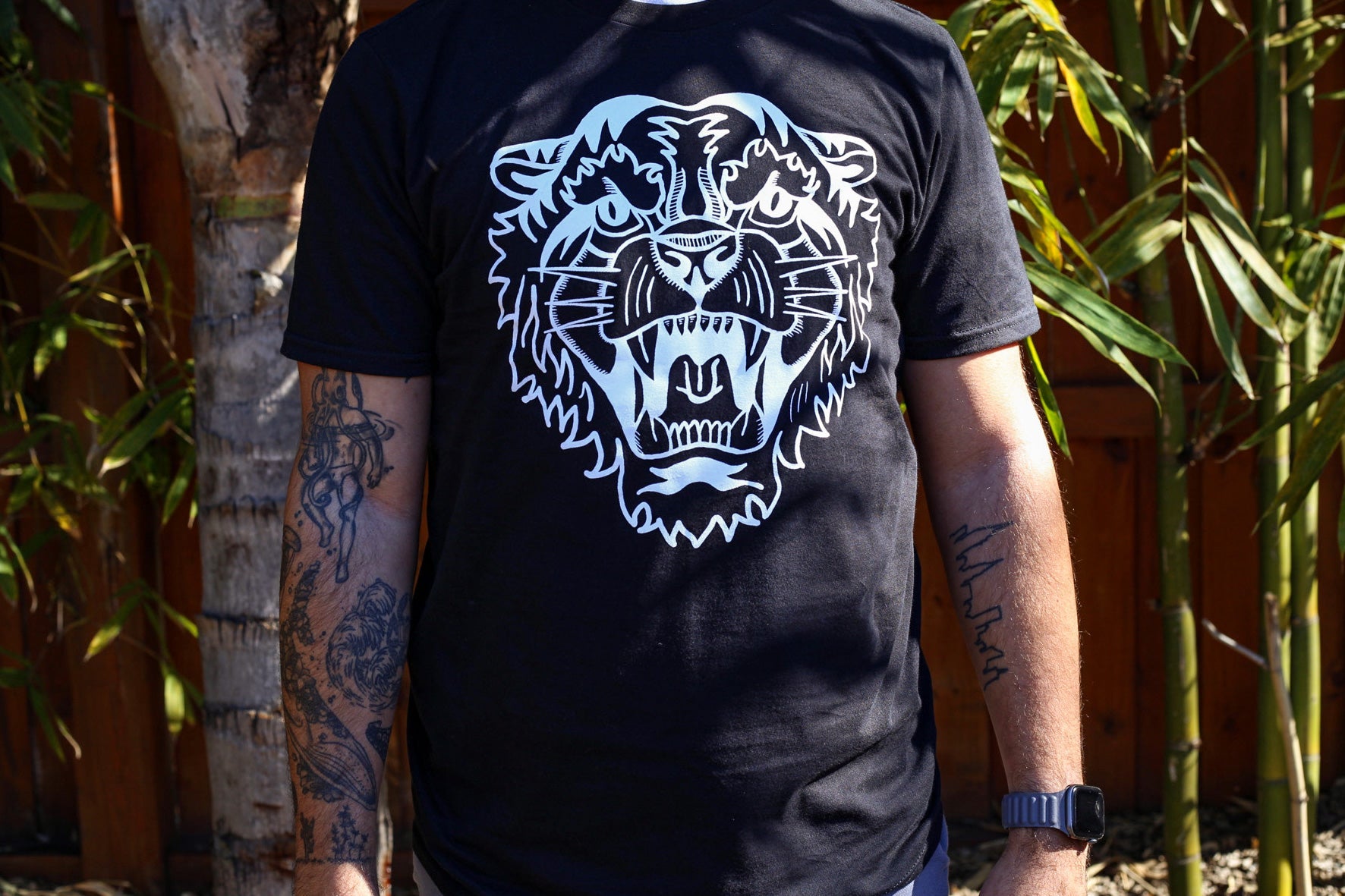 Tiger T-Shirt by BOBBYK