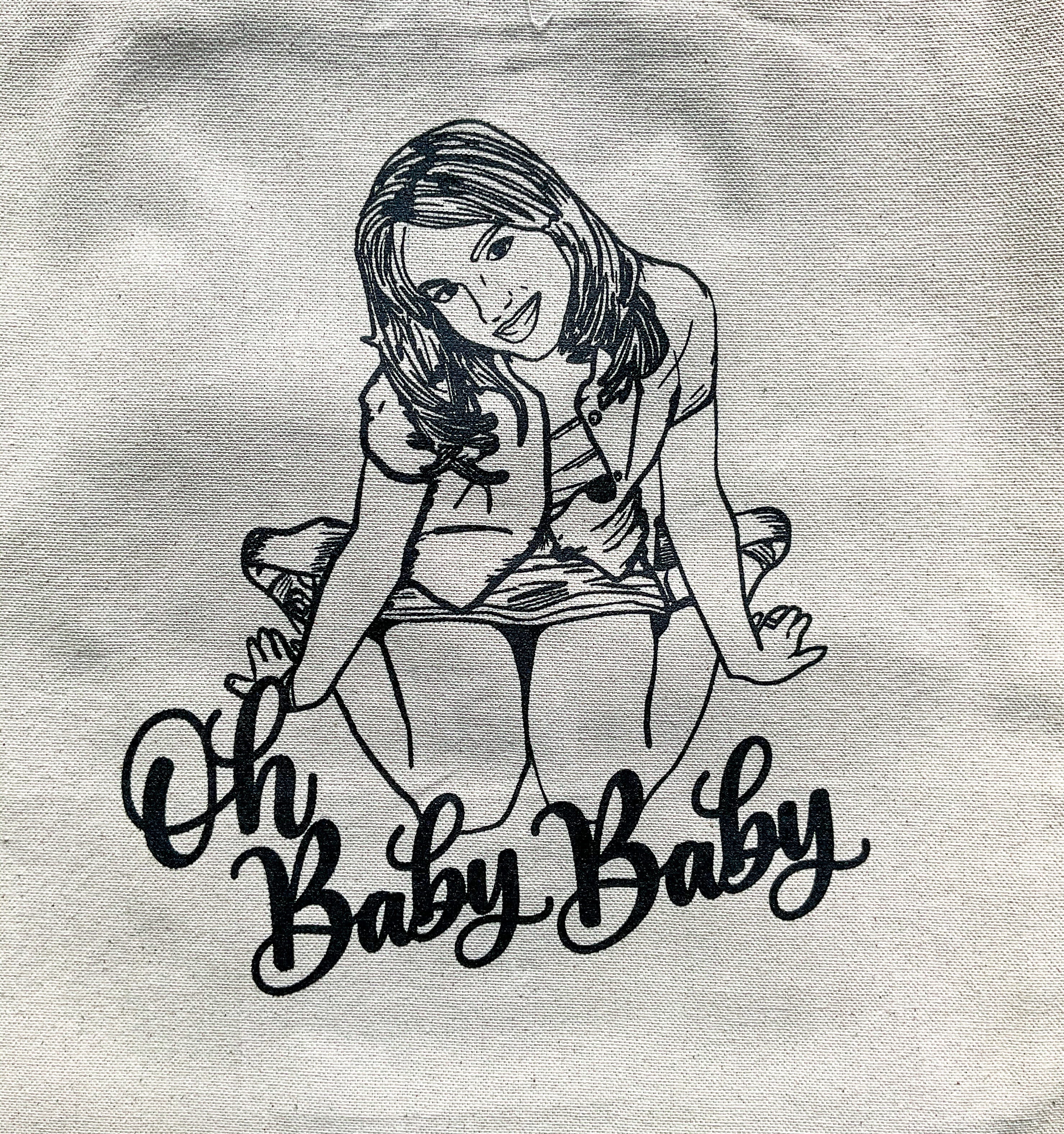 Oh Baby Baby Tote Bag (Clearance) by BOBBYK