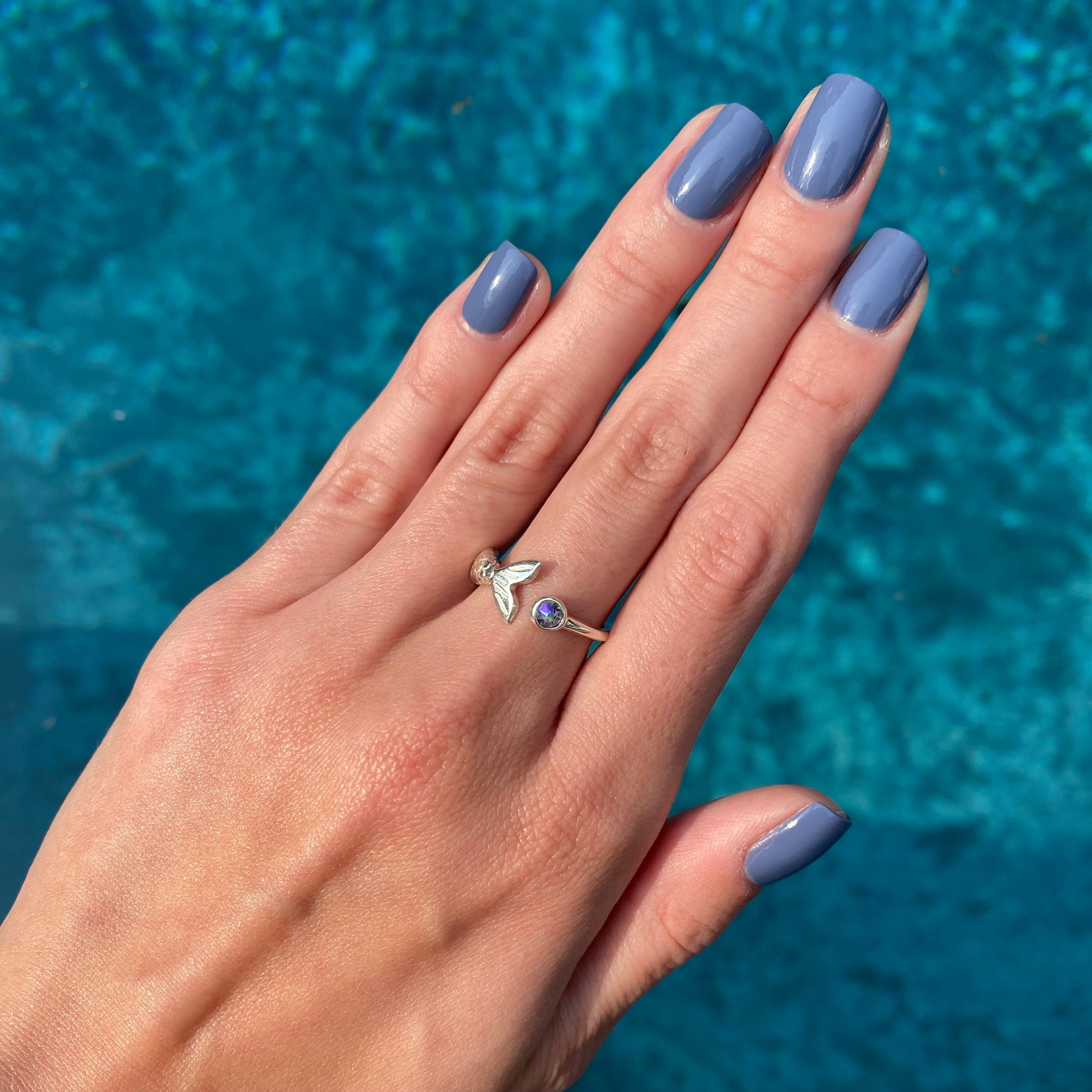 Mermaid Adjustable Ring