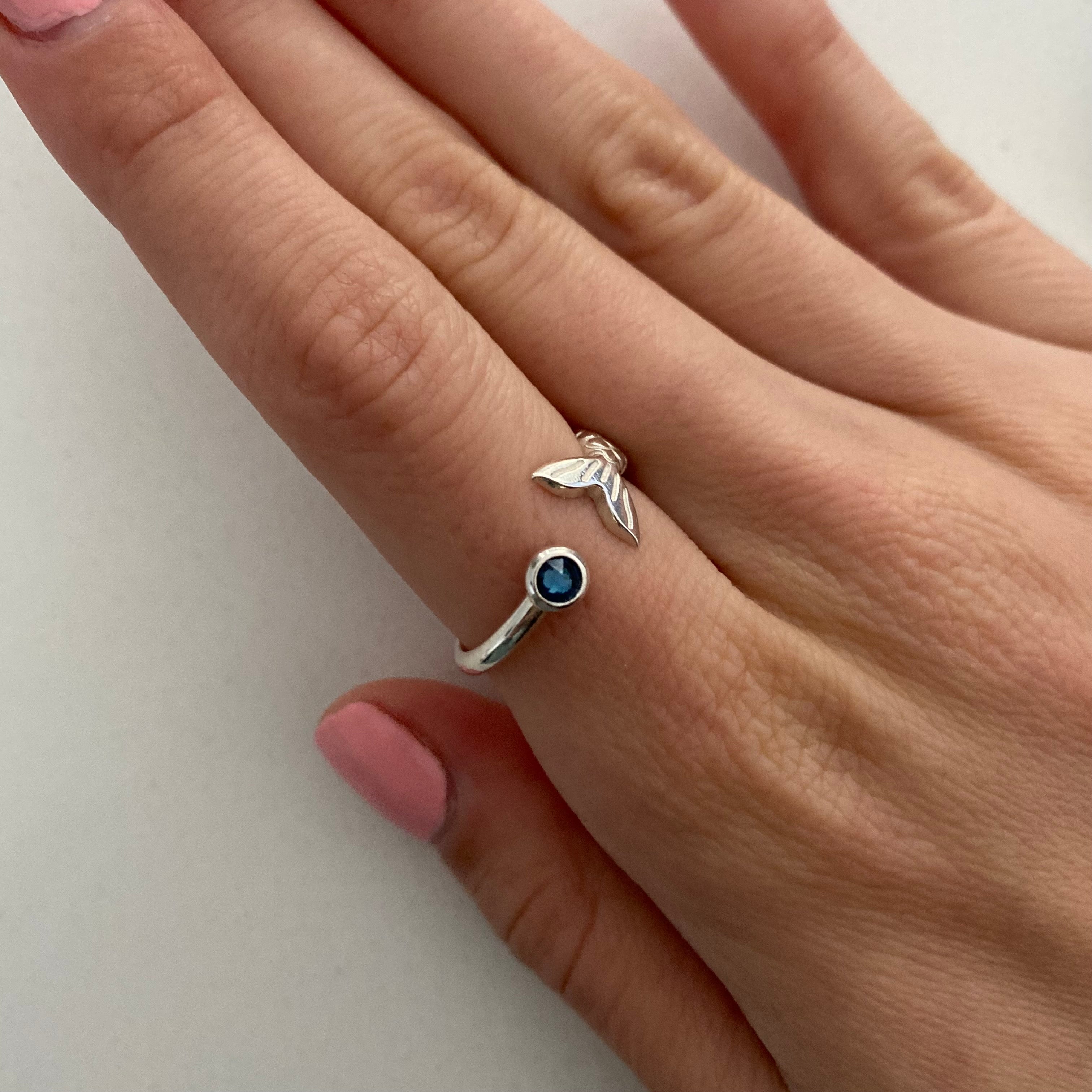 Mermaid Adjustable Ring
