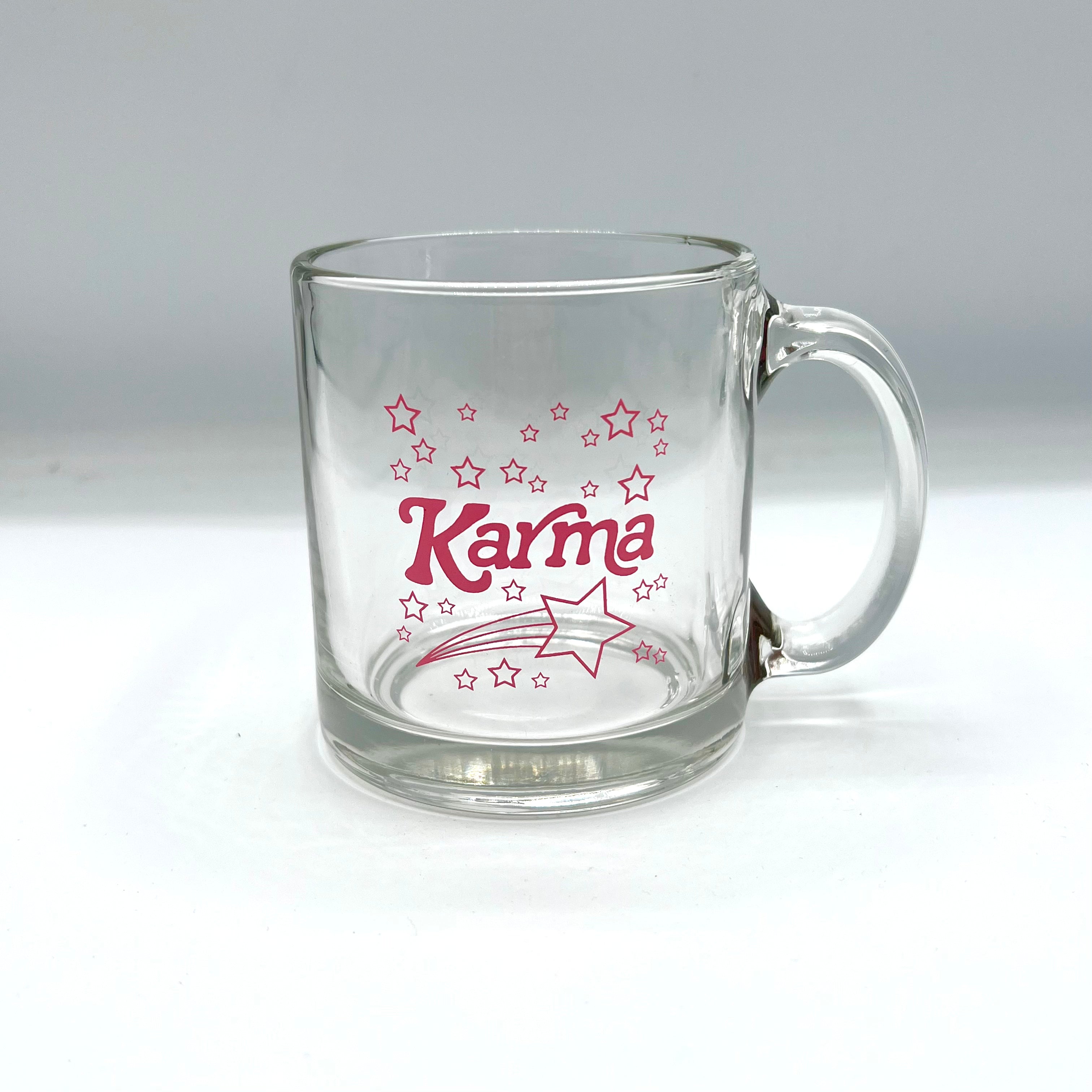 Karma Clear Mug by BOBBYK