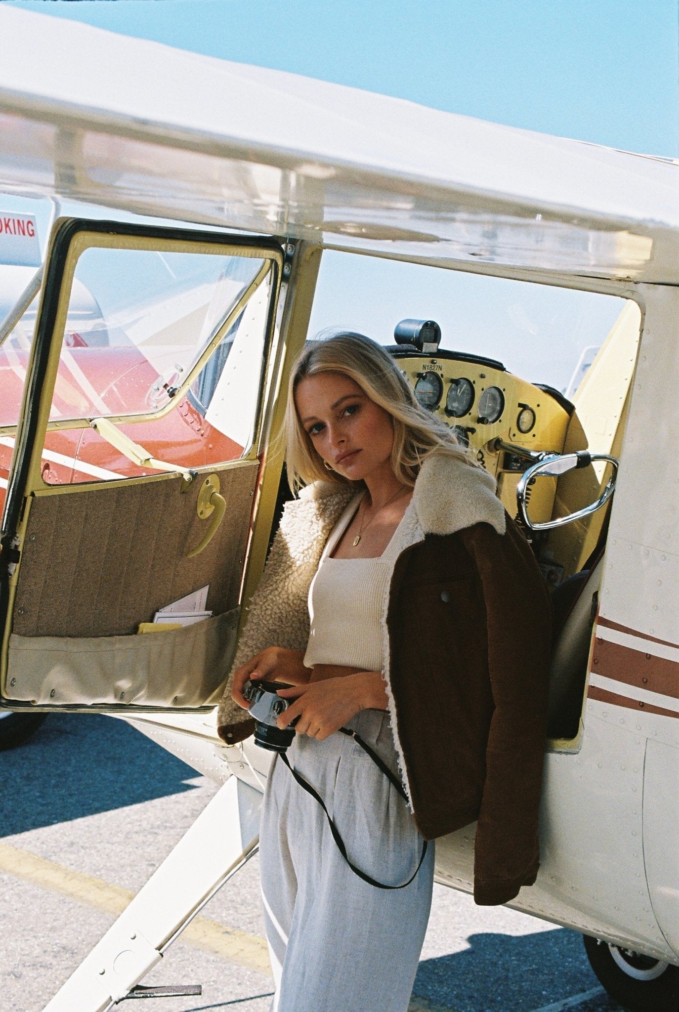 Impala Sherpa Jacket - Walnut