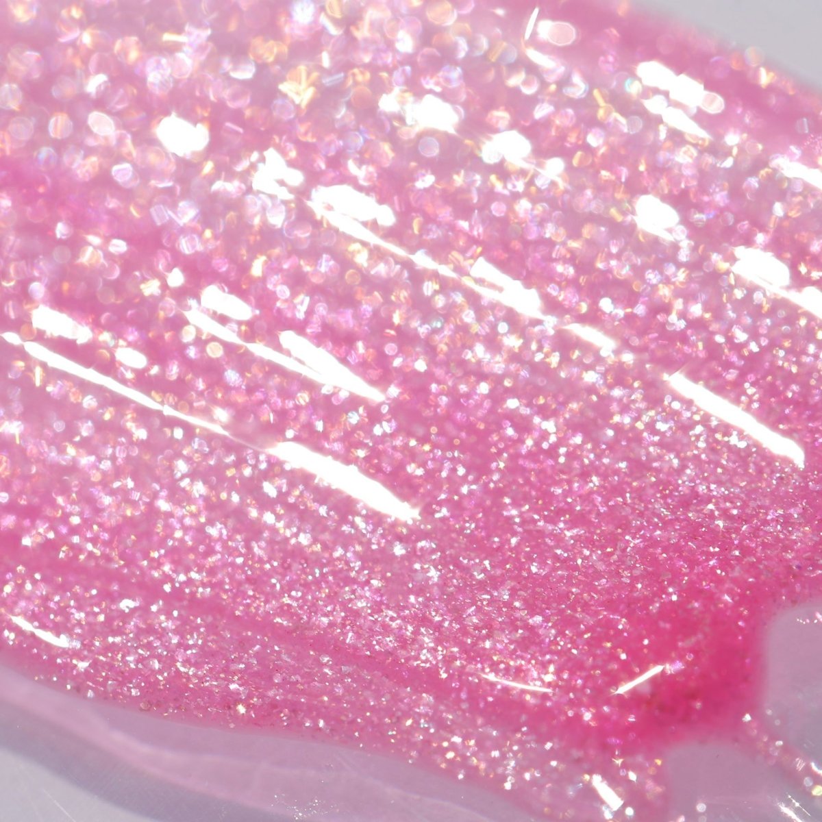 Candy Pink lip gloss with shimmer - Instant Crush - Pinky Ring - Half Caked