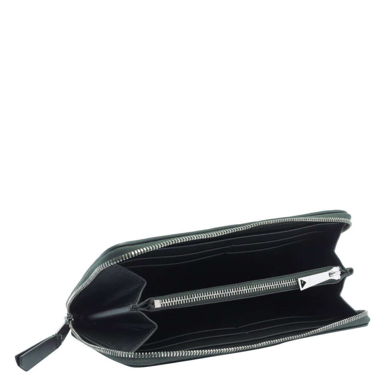 Bottega Veneta Men Intrecciato Small Zip Around Wallet