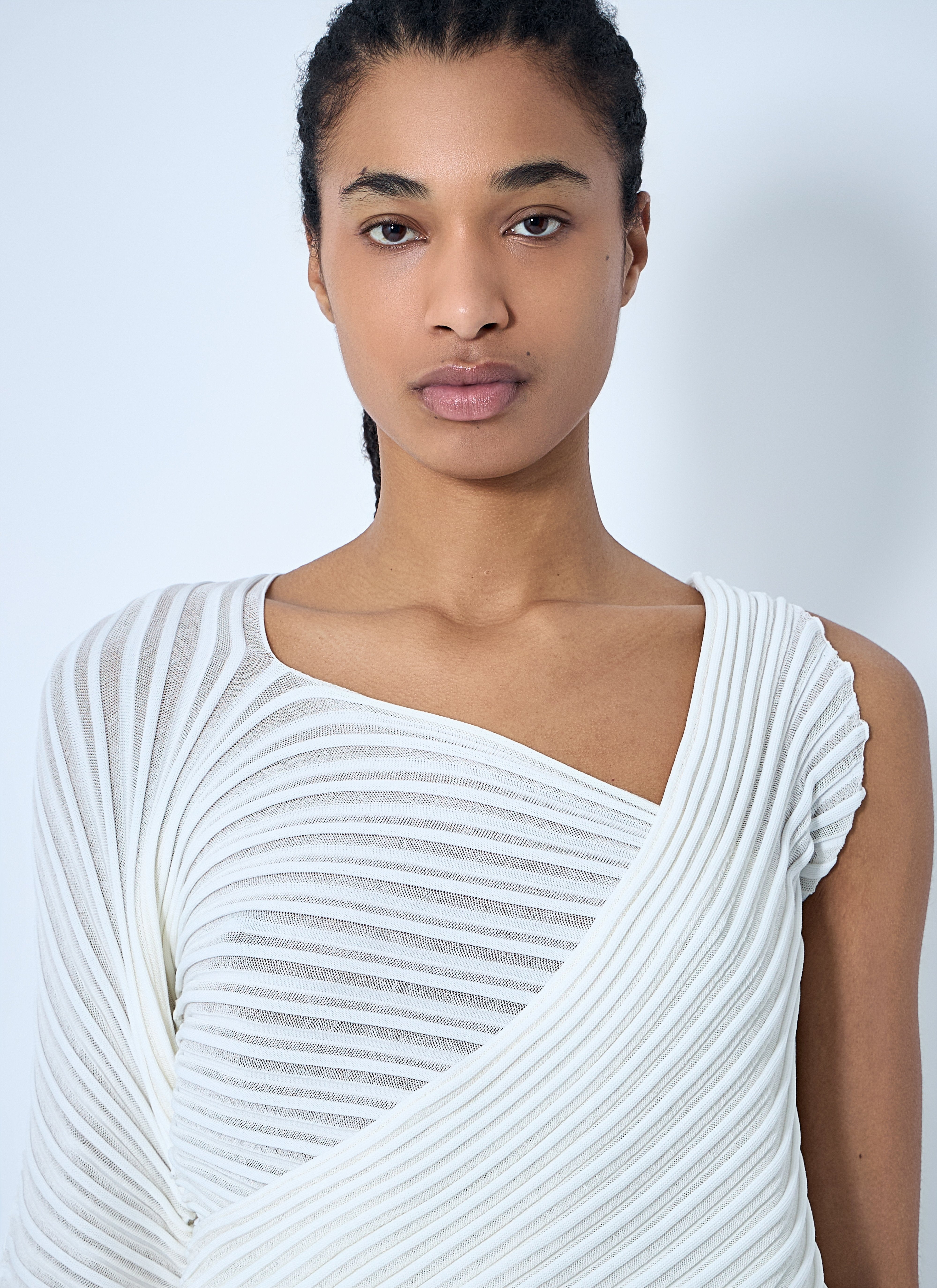 Issey Miyake Women Stream Knit Top