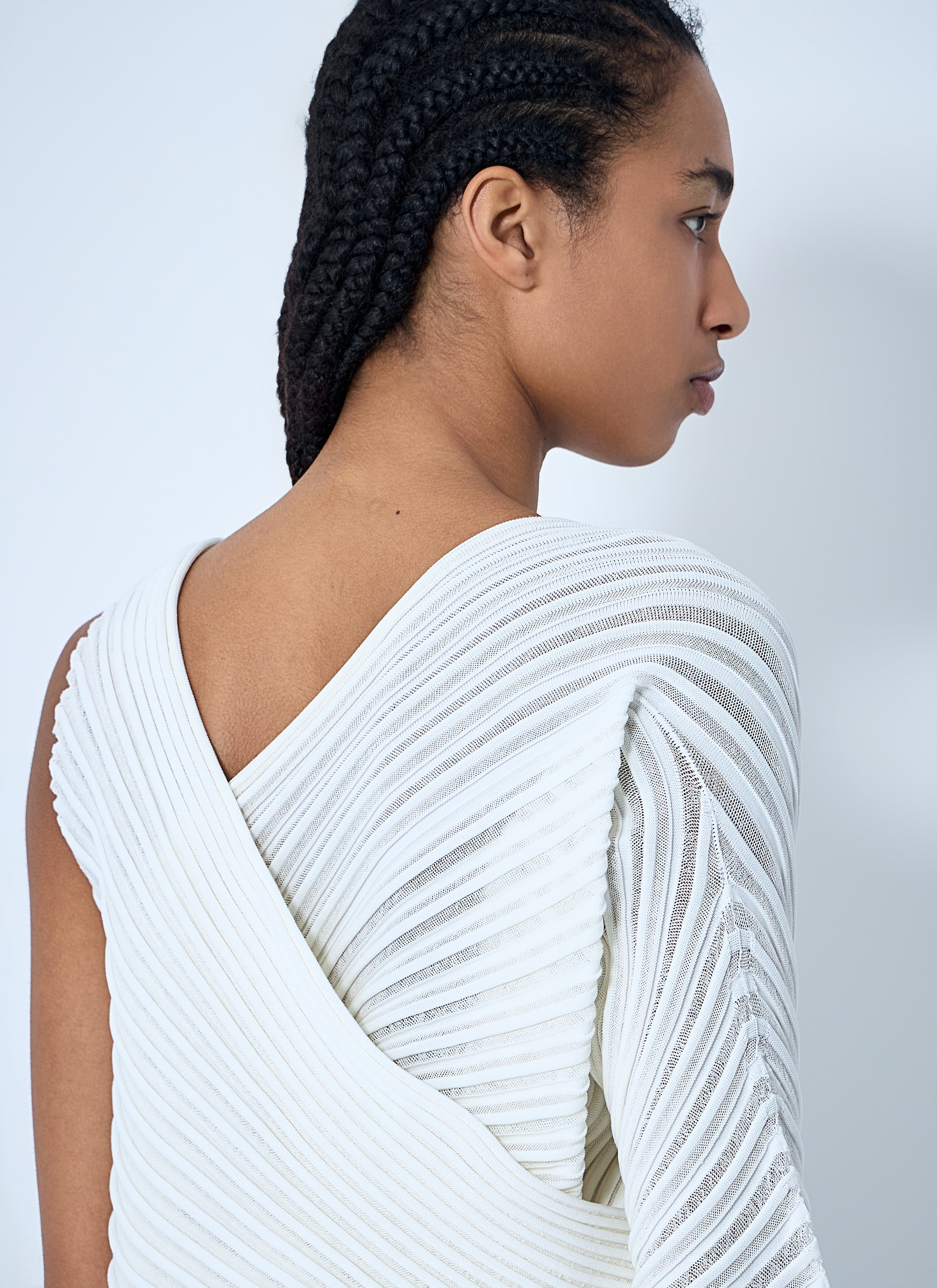 Issey Miyake Women Stream Knit Top