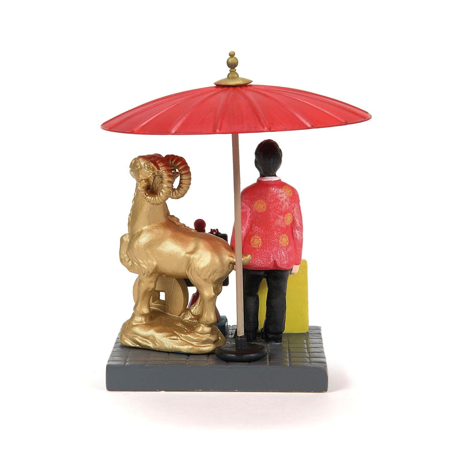 Lucky Necklaces Are The Goat! Figurine