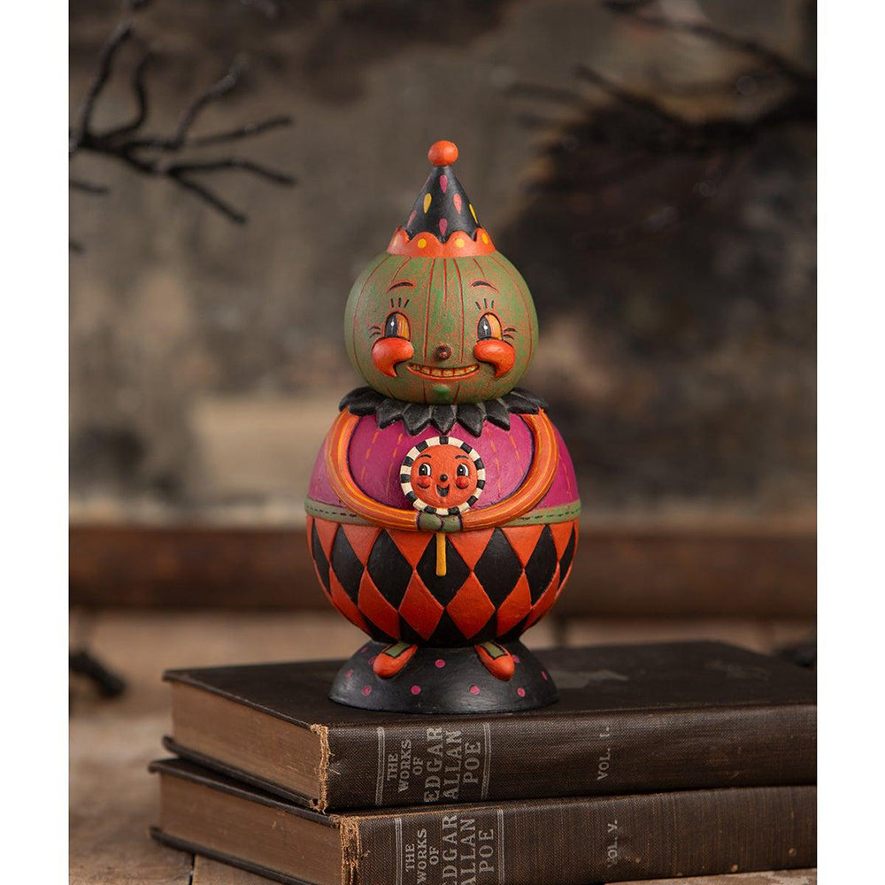 Jackie Green-O-Ween Spooks Jar Johanna Parker for Bethany Lowe Designs