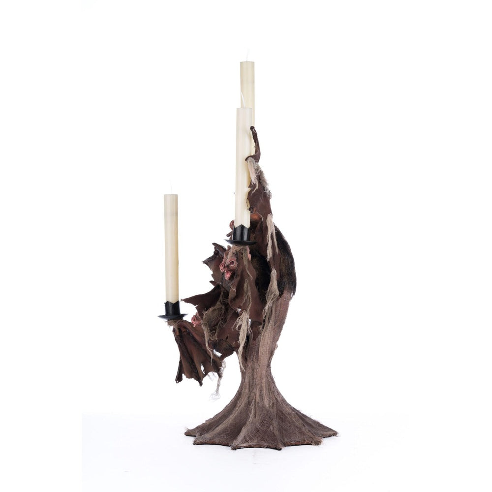 Jacks And Cats Bat Candelabra by Katherine's Collection