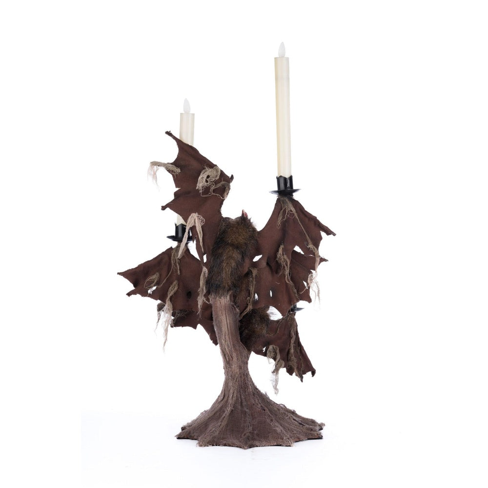Jacks And Cats Bat Candelabra by Katherine's Collection