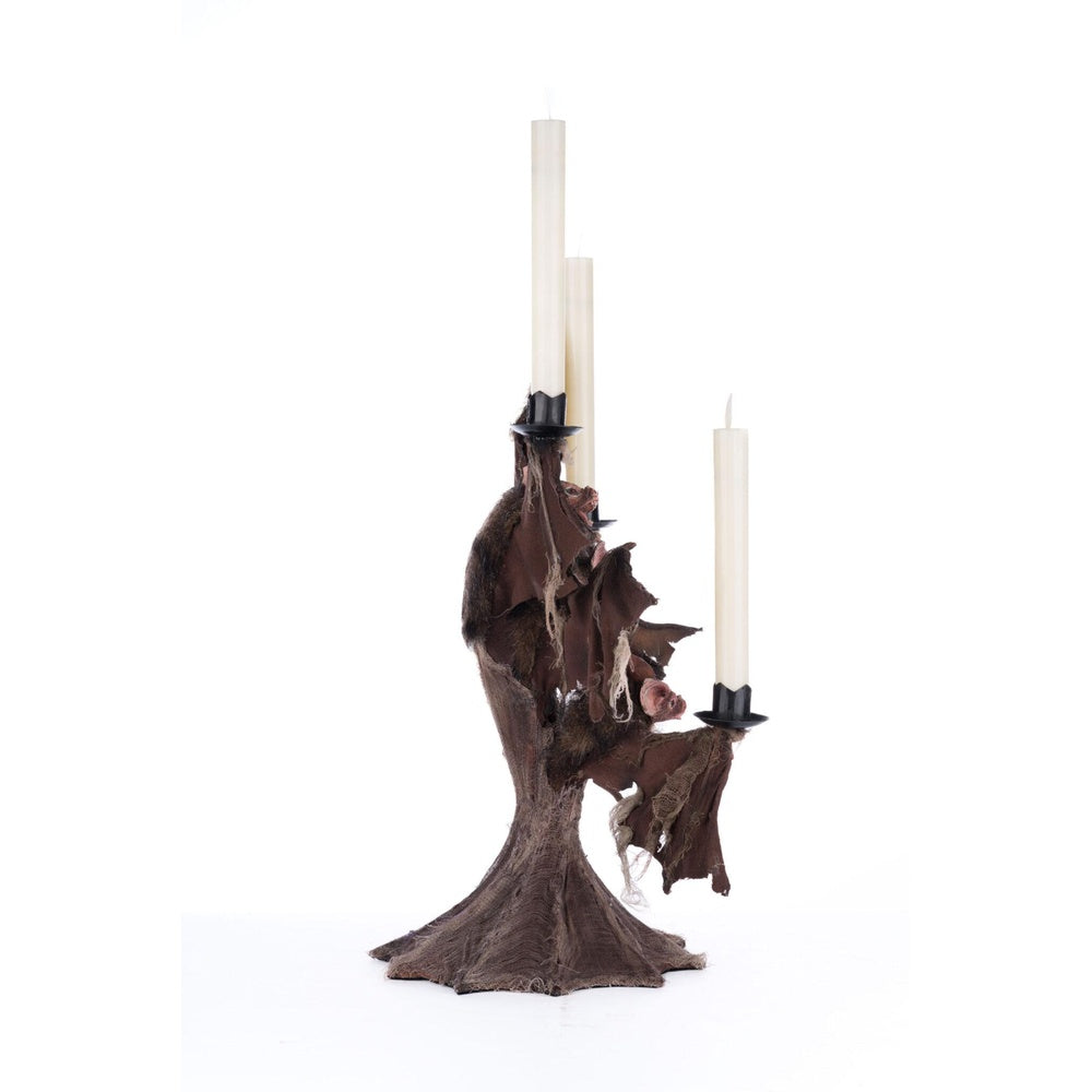 Jacks And Cats Bat Candelabra by Katherine's Collection