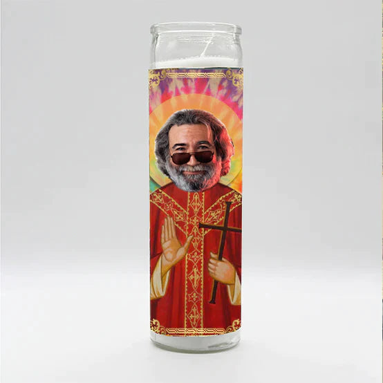 Saint Jerry Candle by BOBBYK