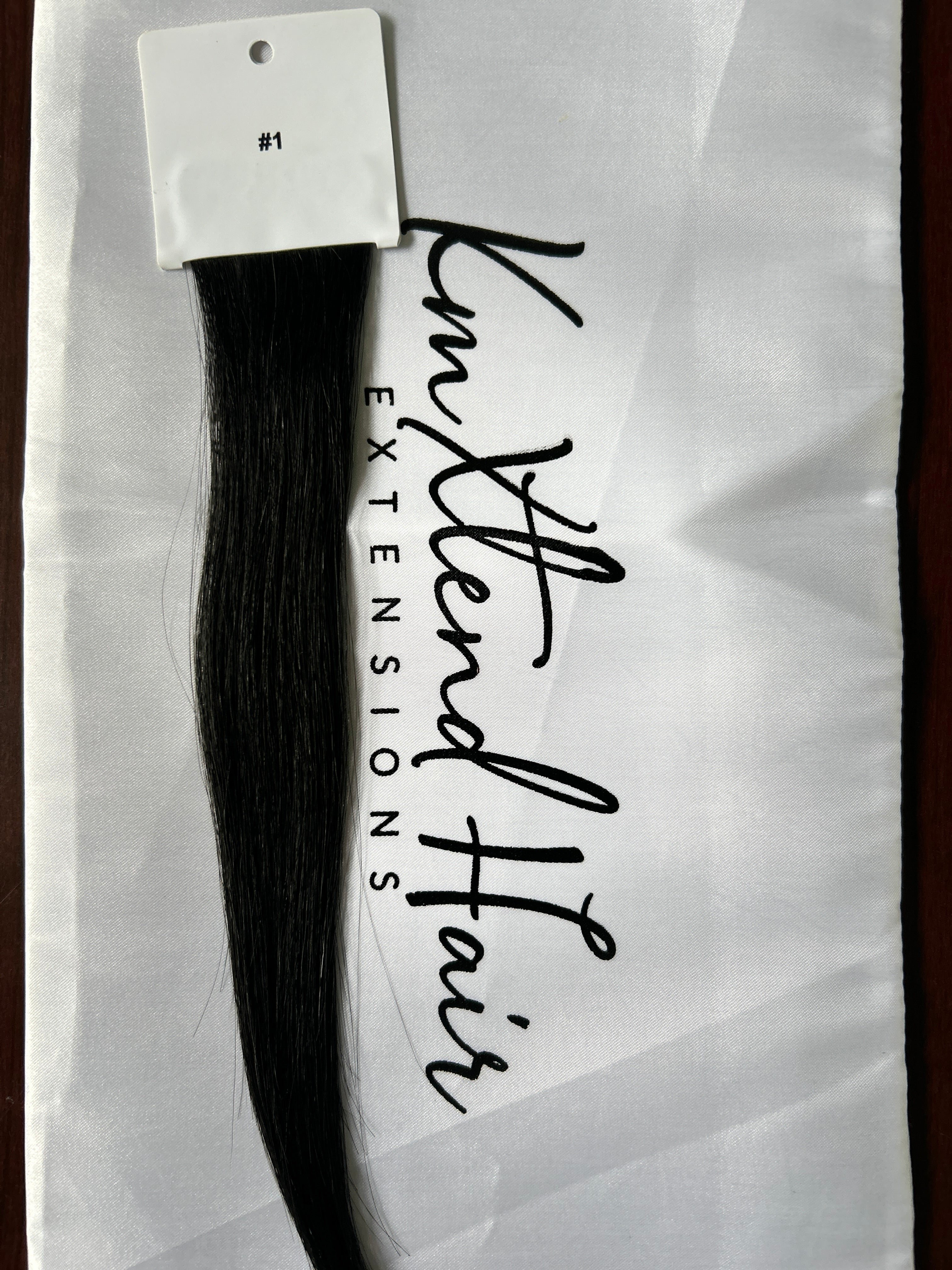Luxury Quality Tape Hair Extensions #1 Jet Black