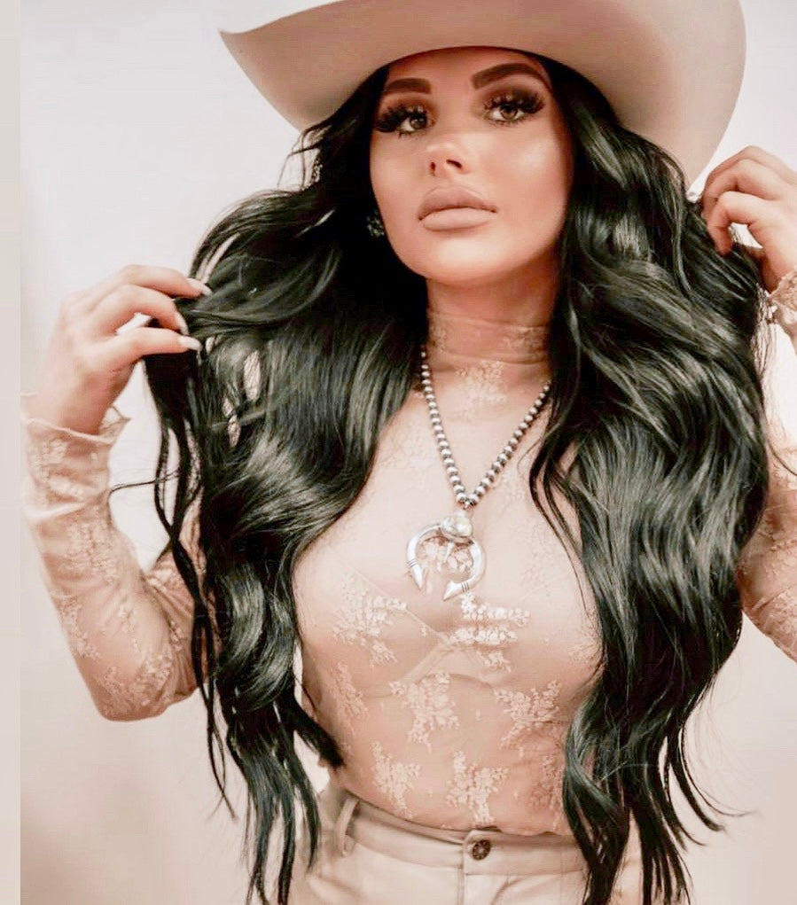 Wide Tape Wefts - KmX Wefts #1 Jet black