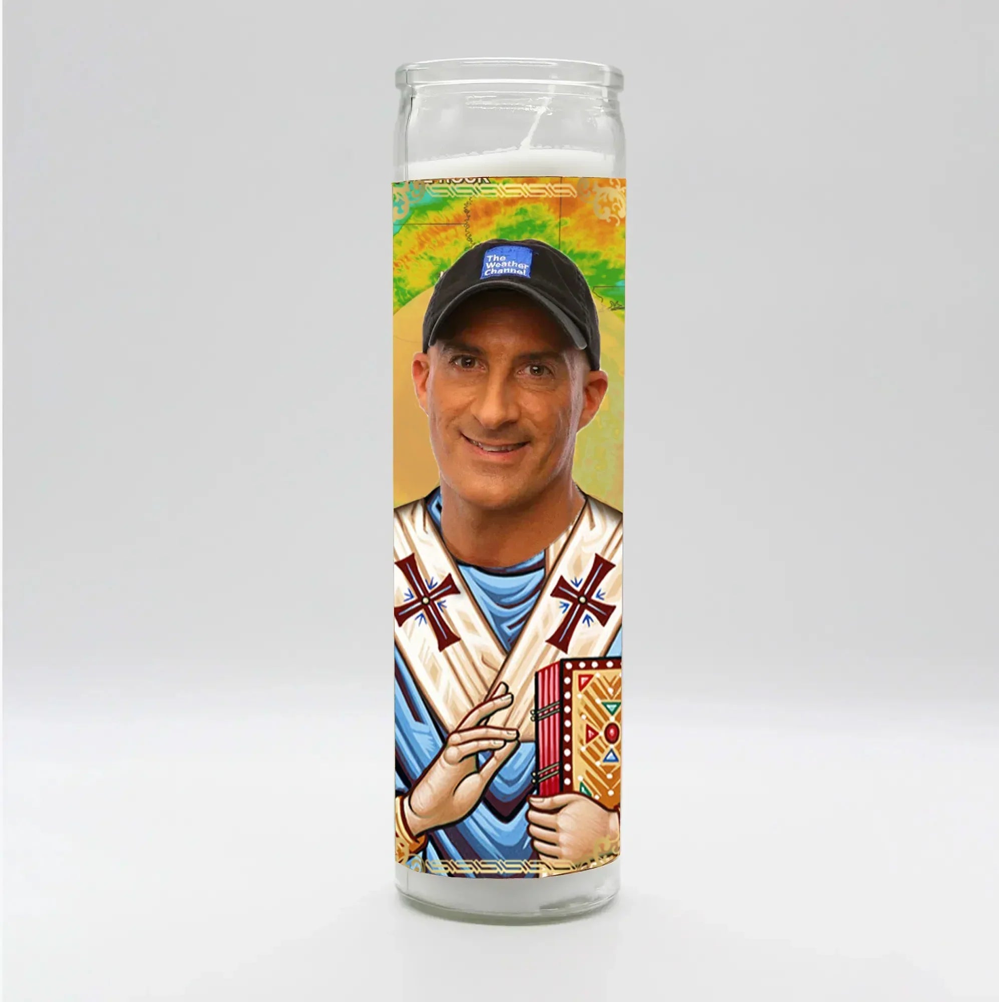Saint Weatherman Candle by BOBBYK