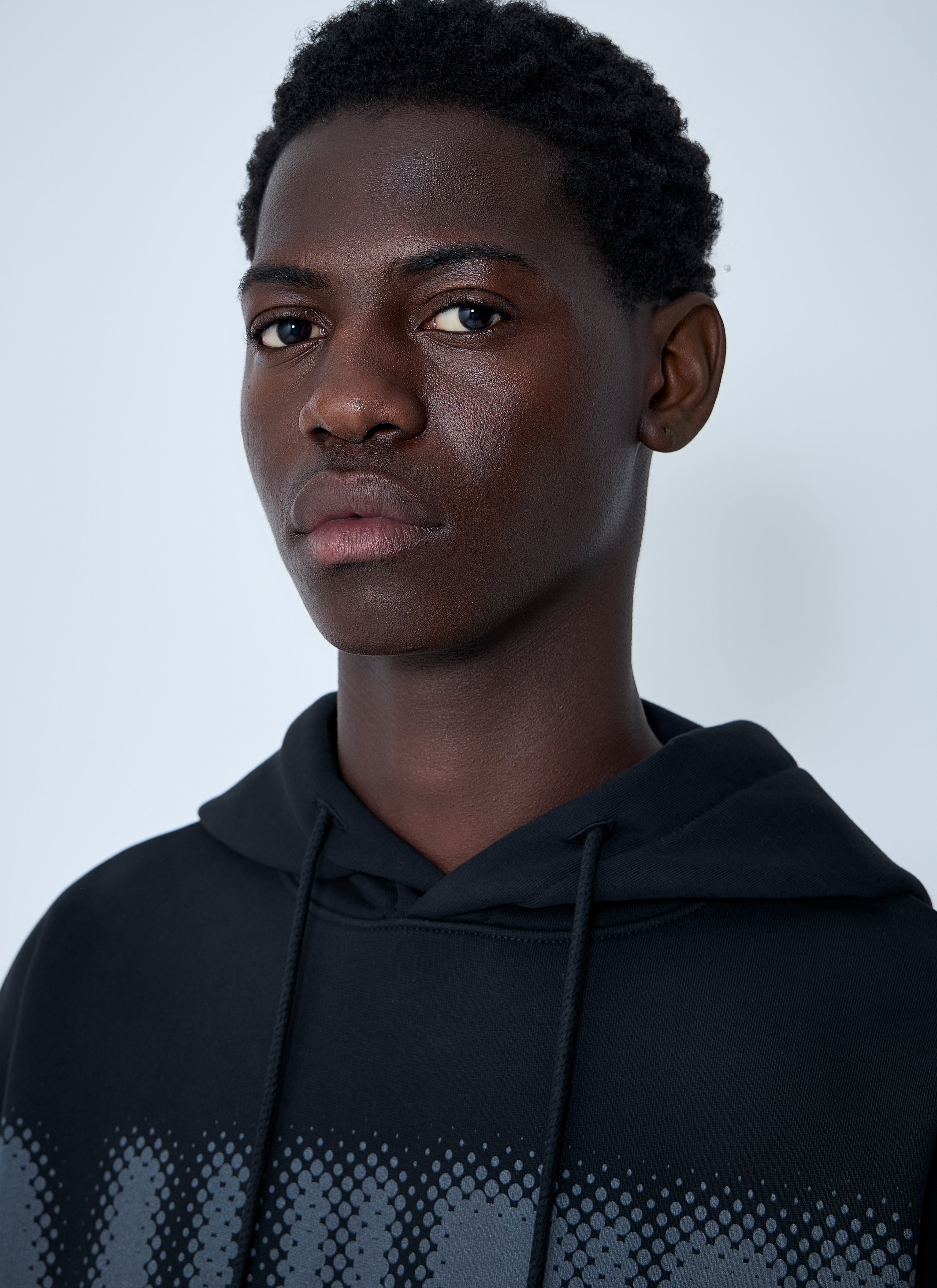 Jean Paul Gaultier Men Logo Motif Hooded Sweatshirt