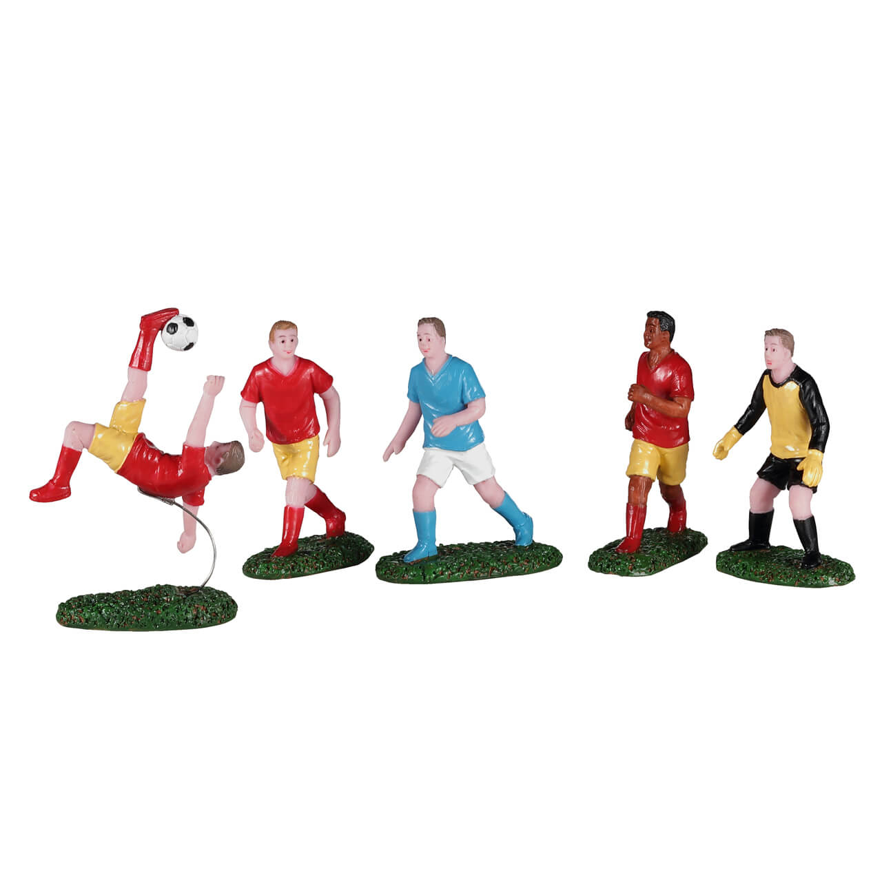Boys playing Soccer - 5 Piece Set