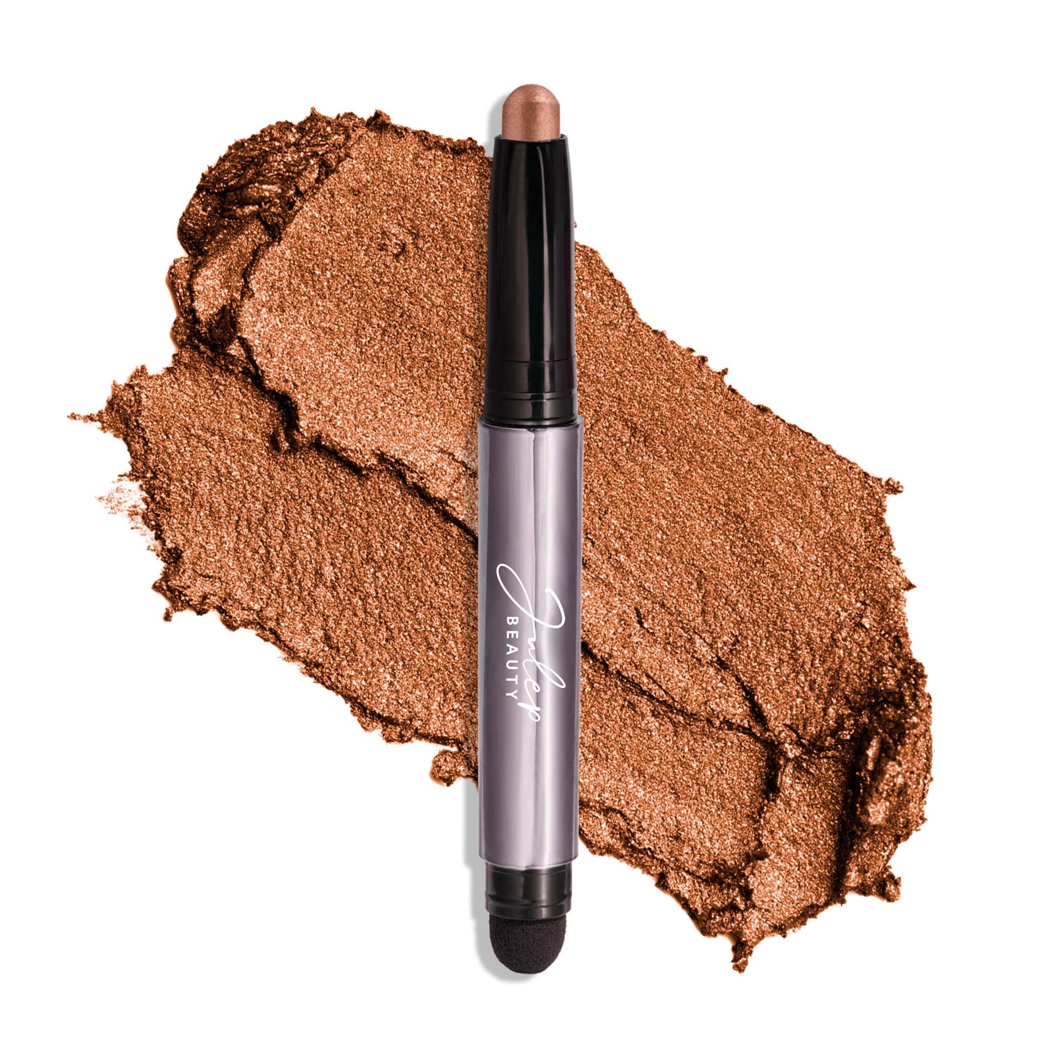 Julep Eyeshadow 101 Cream-to-Powder Waterproof Shadow Stick – Champagne Shimmer – Long-Lasting, Crease-Proof, Medium Golden-Beige Shimmer Cream Eyeshadow with Built-in Smudger