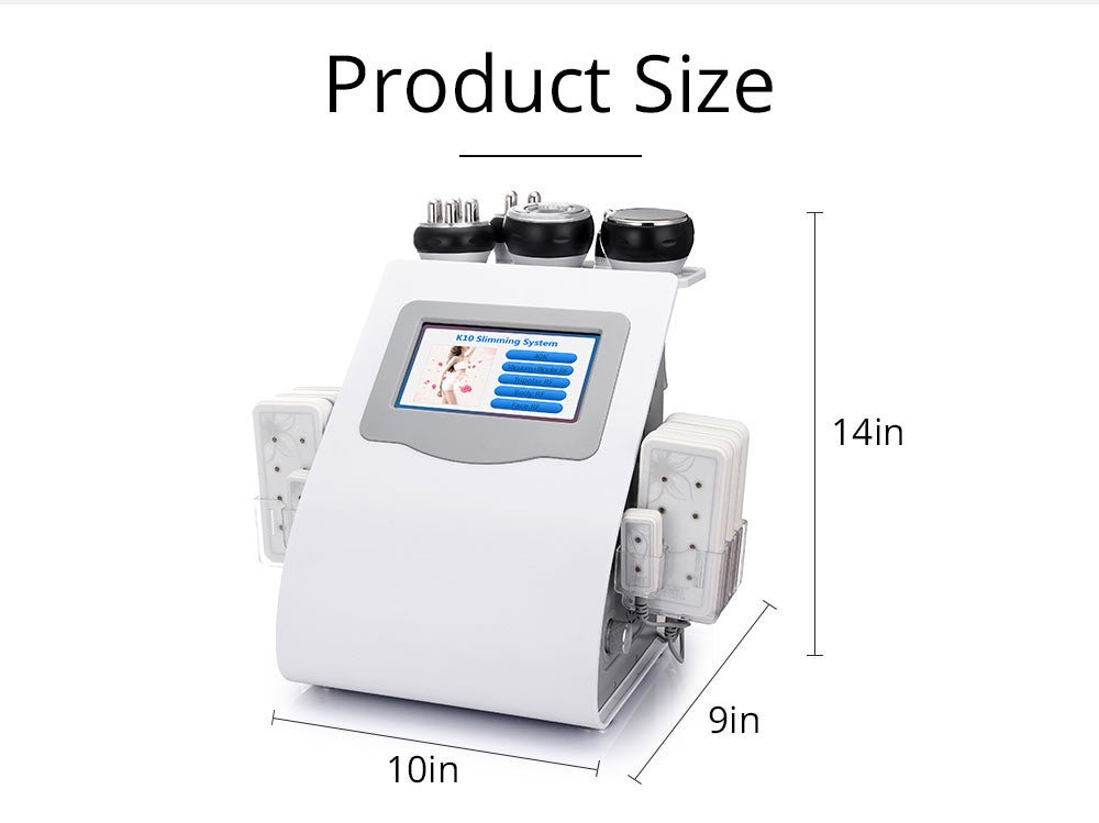 Kim 10 6-in-1 Cavitation RF Lipo Laser System