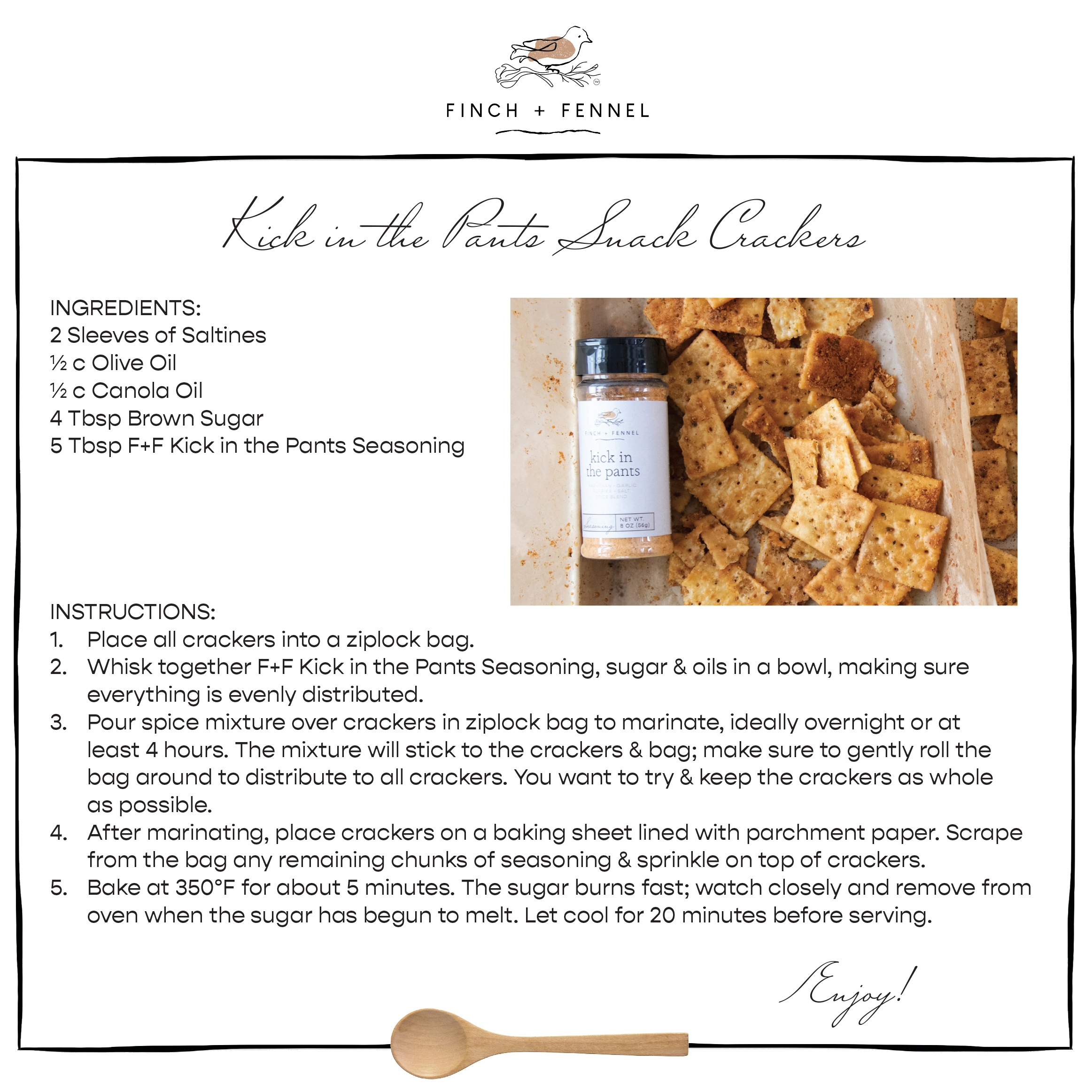 Kick in the Pants Seasoning | Finch & Fennel