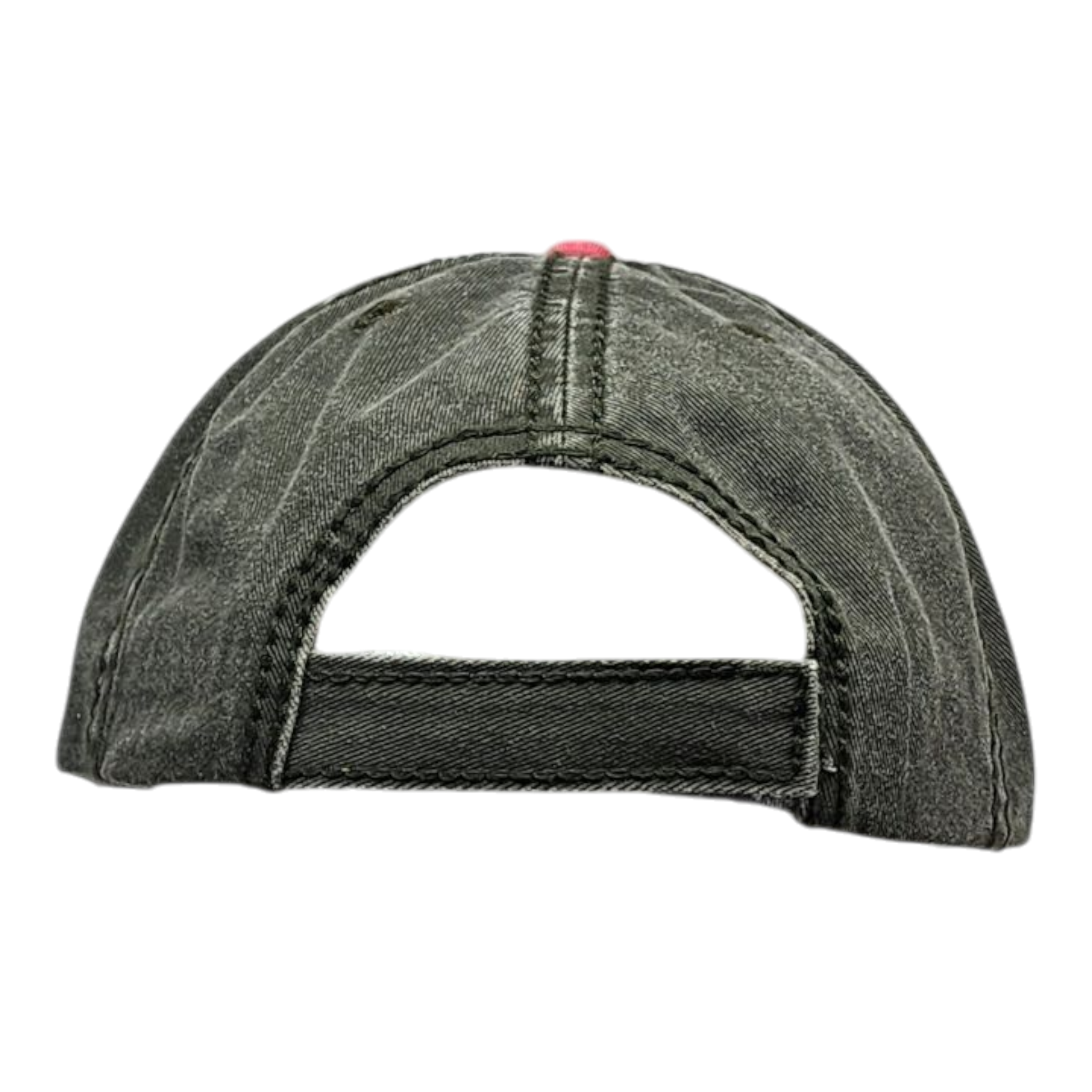 2 Tone Embroidered Hat - Vermont 1791 Moose - Cranberry and Olive