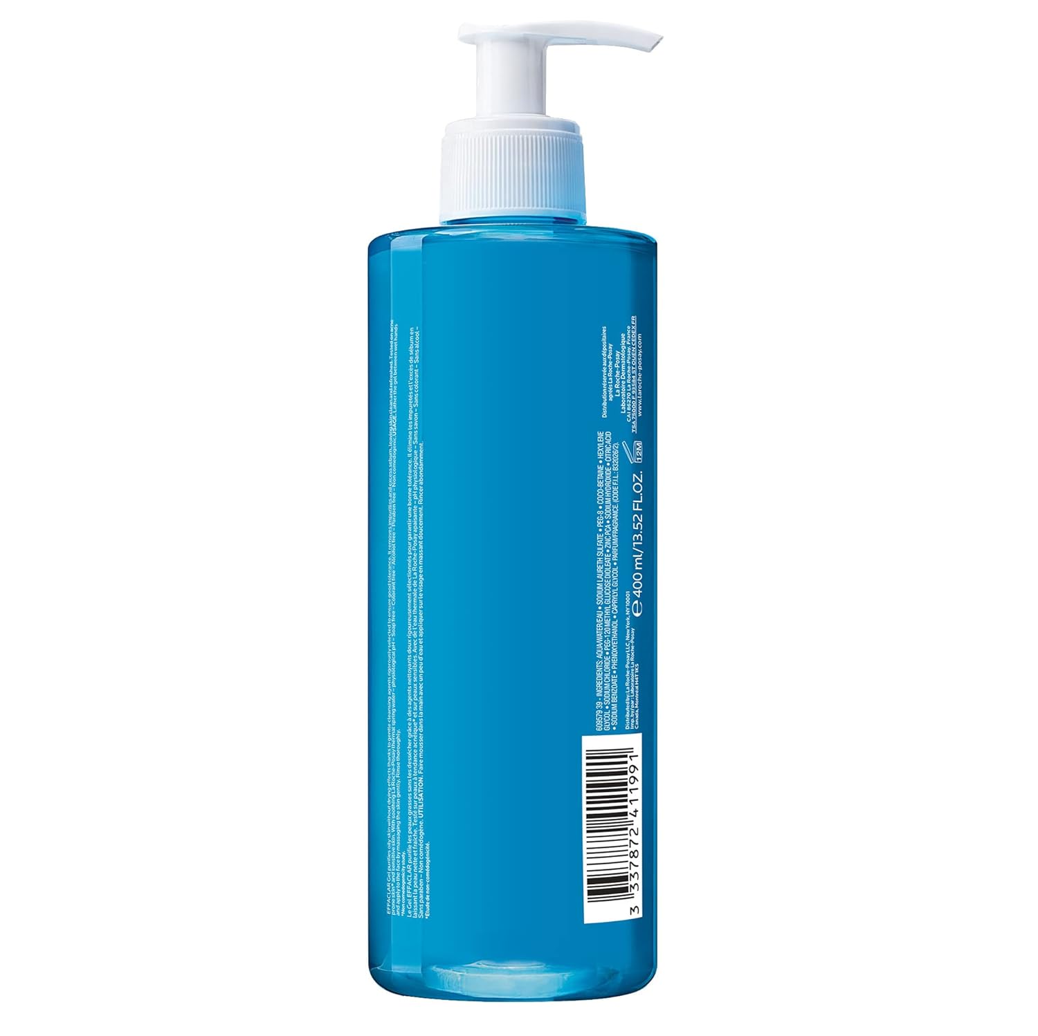 La Roche-Posay Effaclar Purifying Foaming Gel Cleanser for Oily Skin, With Zinc Pidolate To Remove Excess Oil & Shine, Alcohol Free & Oil Free, Face Wash For Oily Skin, Sensitive Skin Tested