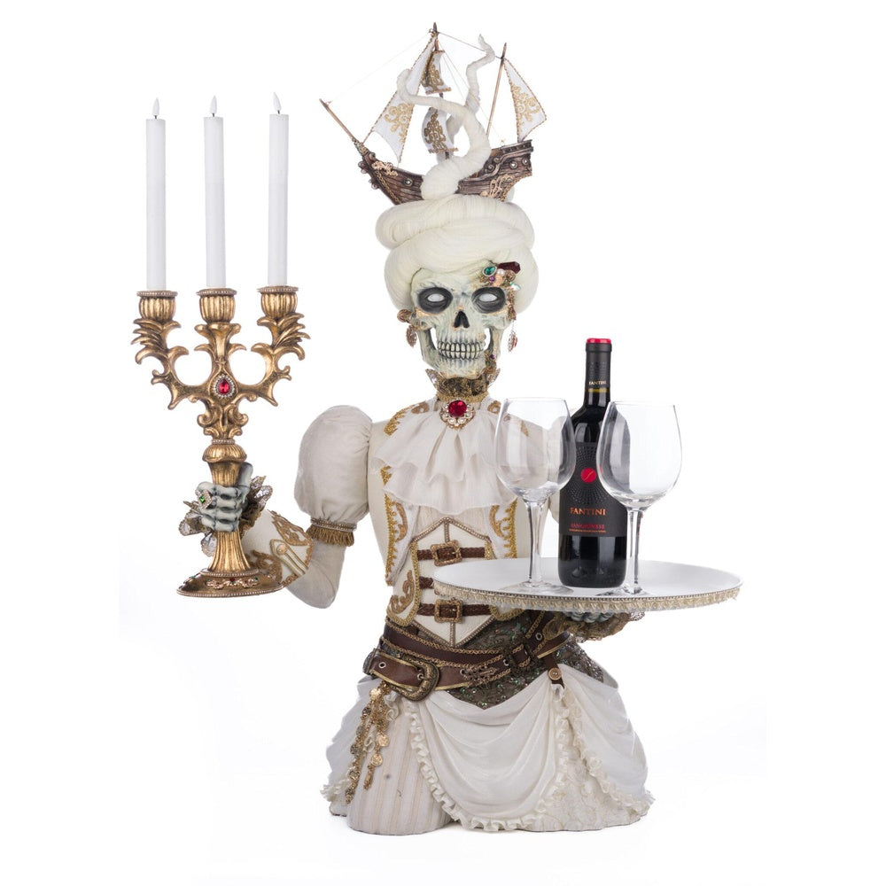 Lady Adelaid Apparition With Candelabra And Tray by Katherine's Collection