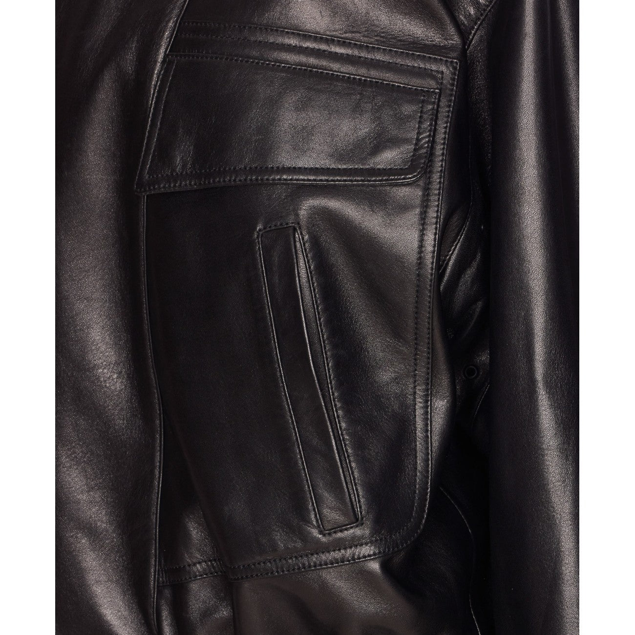 Saint Laurent Women Lambskin Bomber Jacket