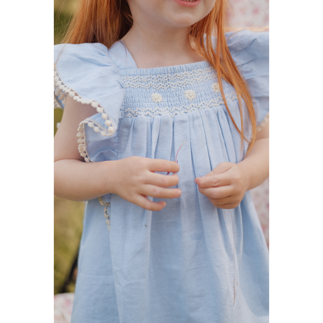 Martine Dress - Light Blue